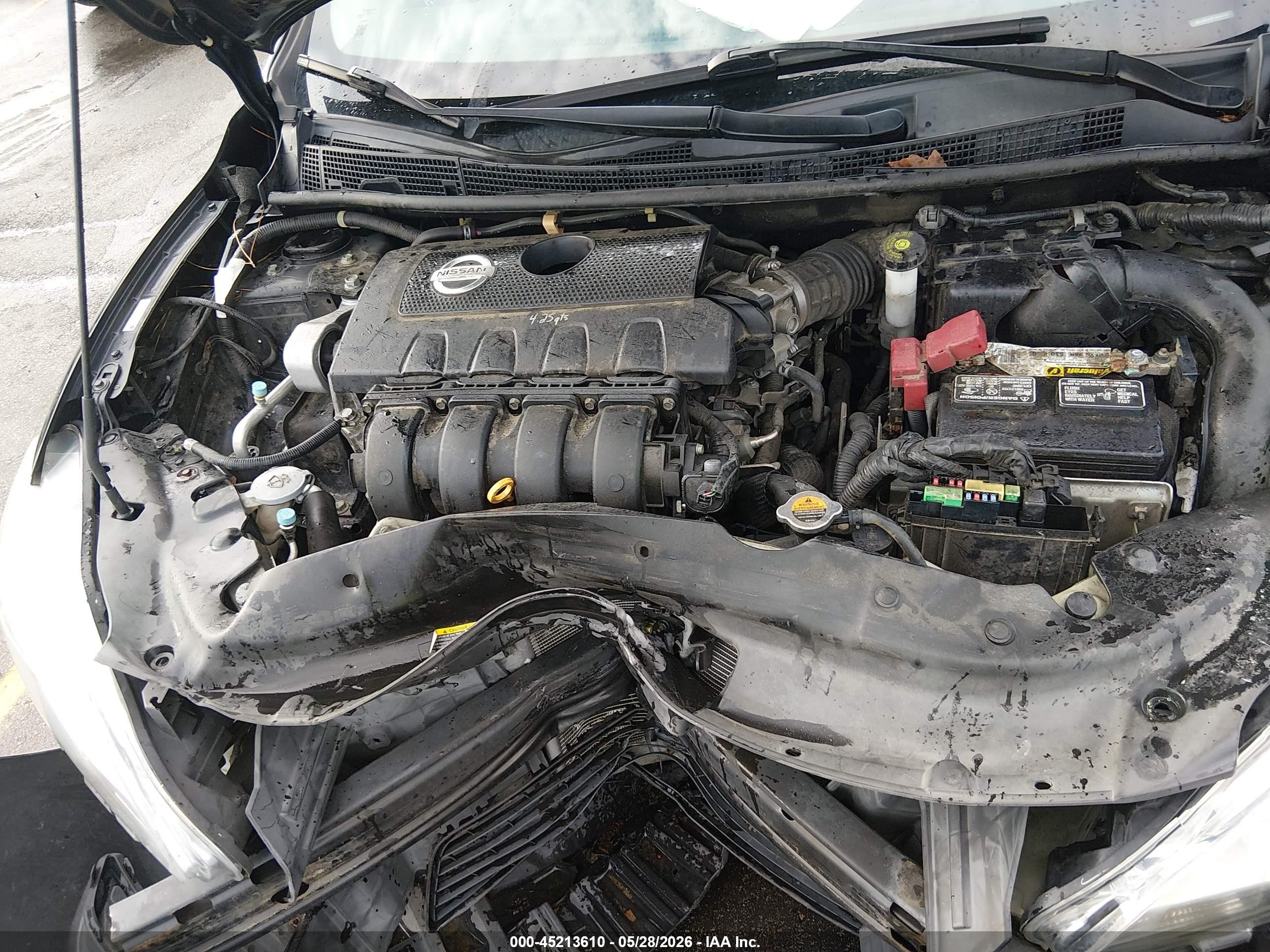 2013 Nissan Sentra Sv Black vin: 3N1AB7AP1DL618412