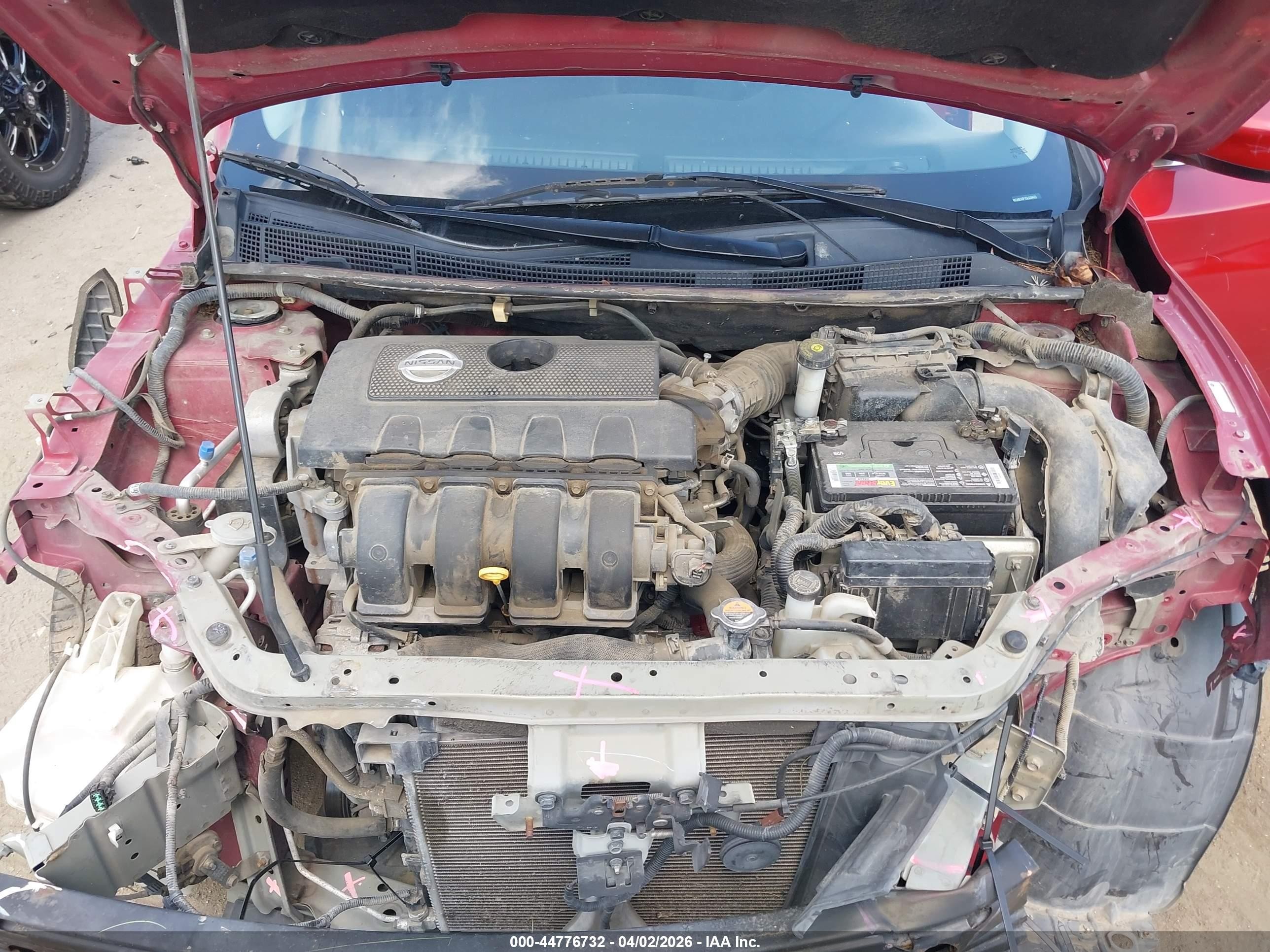 2013 Nissan Sentra Sr Красный vin: 3N1AB7AP1DL639423