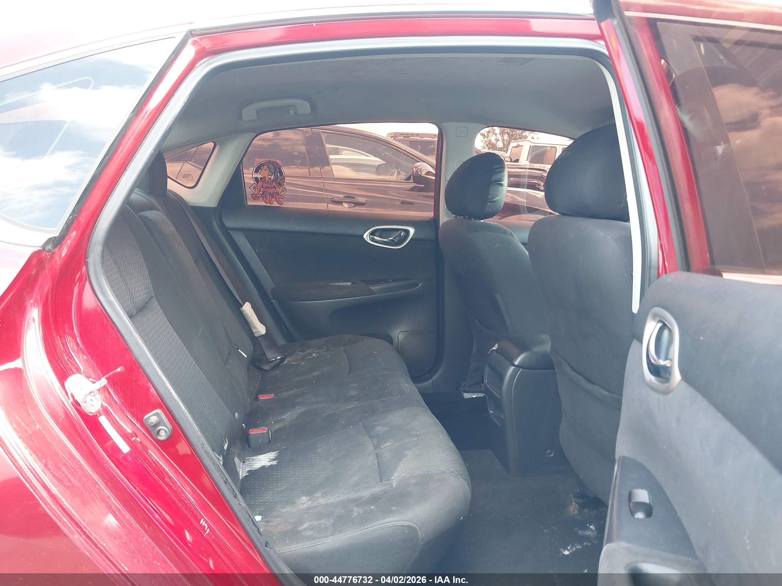 2013 Nissan Sentra Sr Красный vin: 3N1AB7AP1DL639423