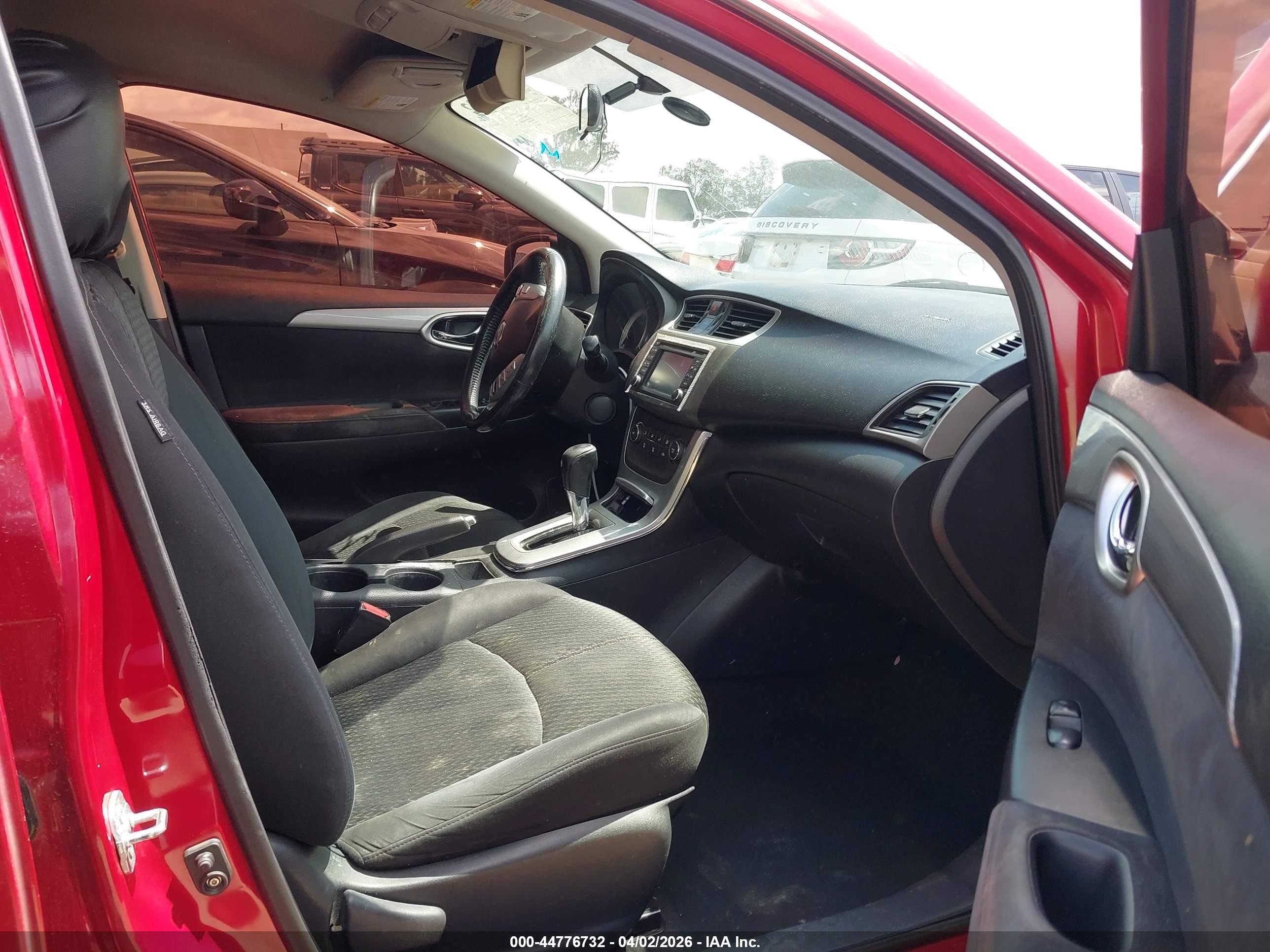 2013 Nissan Sentra Sr Красный vin: 3N1AB7AP1DL639423