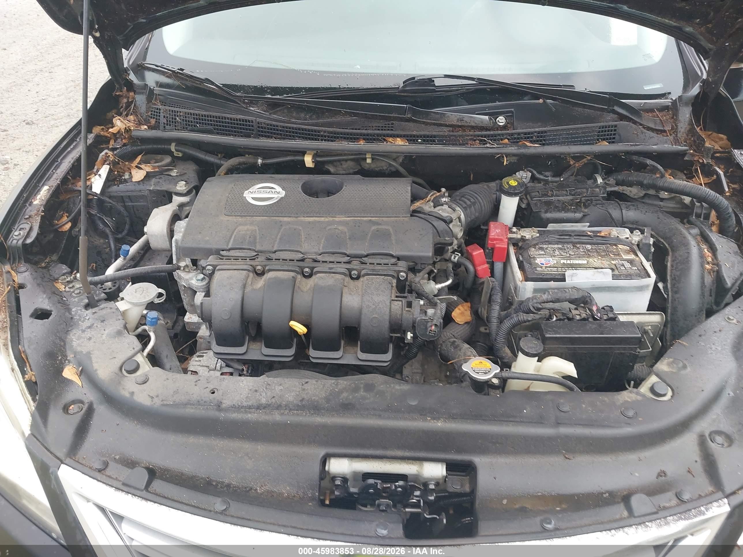2013 Nissan Sentra Sv Black vin: 3N1AB7AP1DL643052