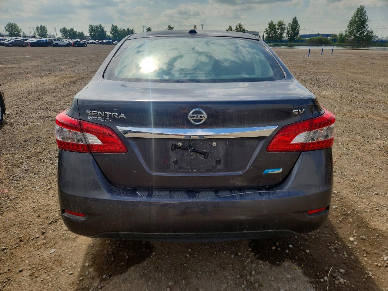 2013 Nissan Sentra S Gray vin: 3N1AB7AP1DL651085