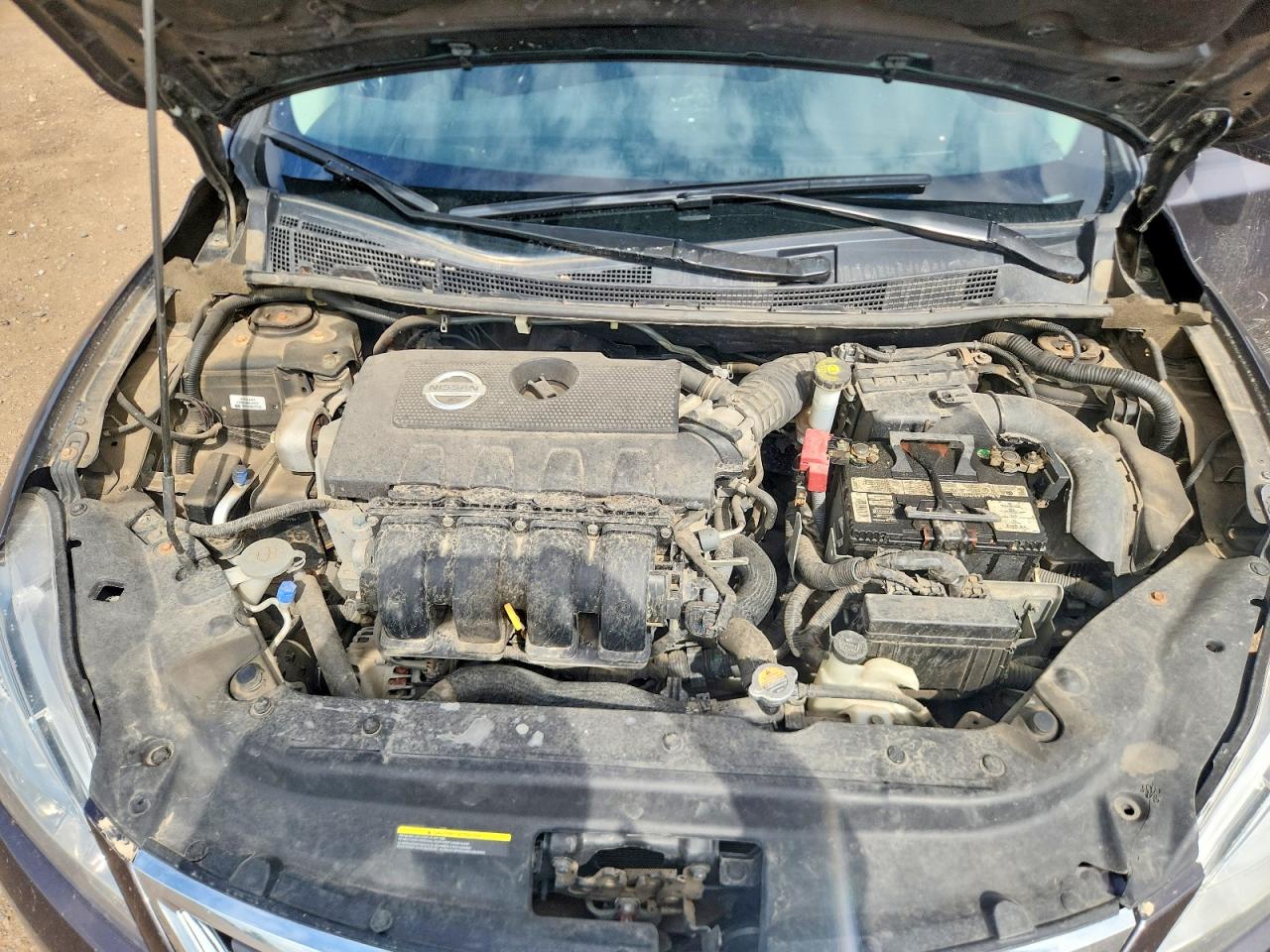 2013 Nissan Sentra S Gray vin: 3N1AB7AP1DL651085