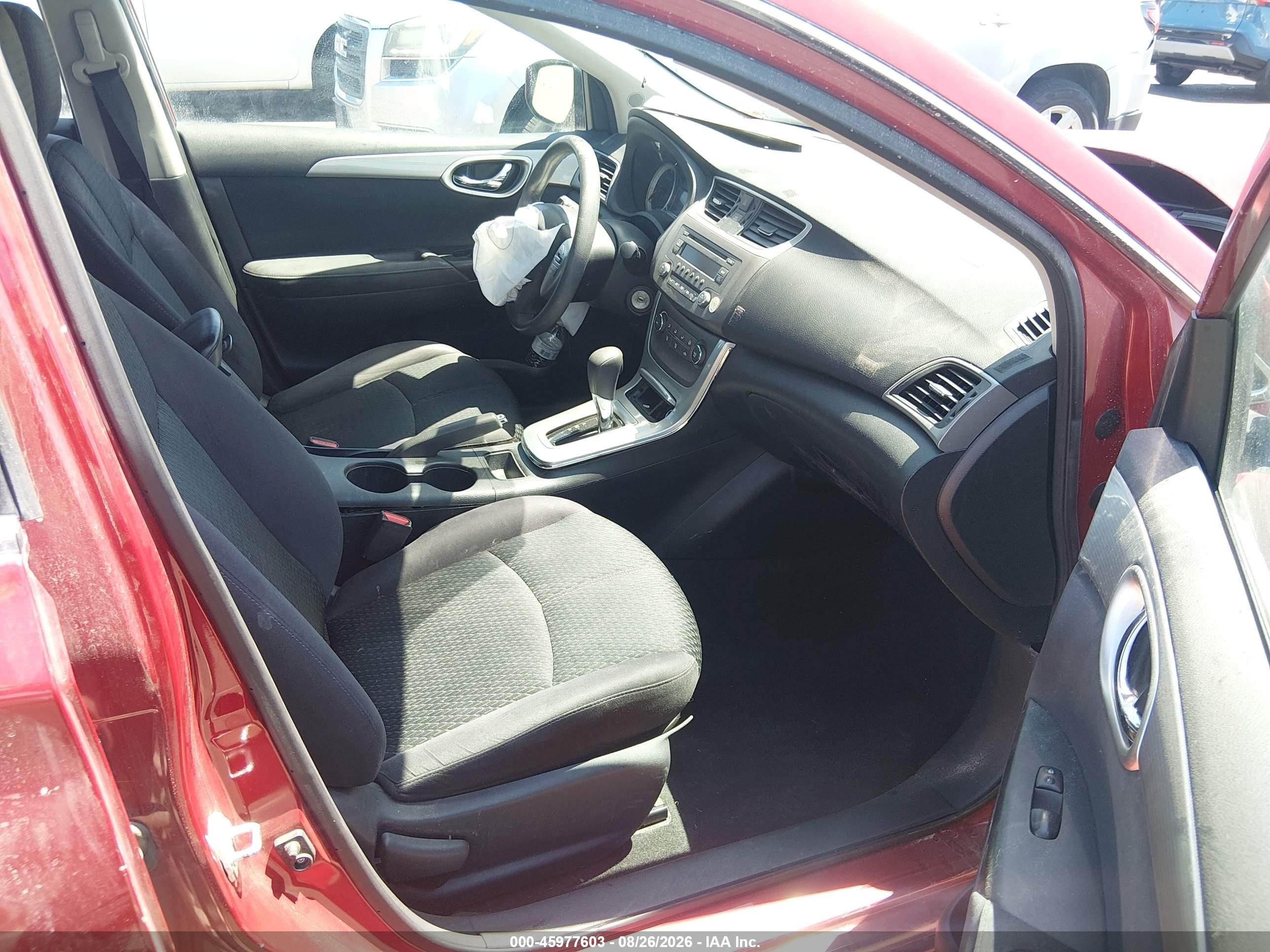 2013 Nissan Sentra Sr Red vin: 3N1AB7AP1DL659963