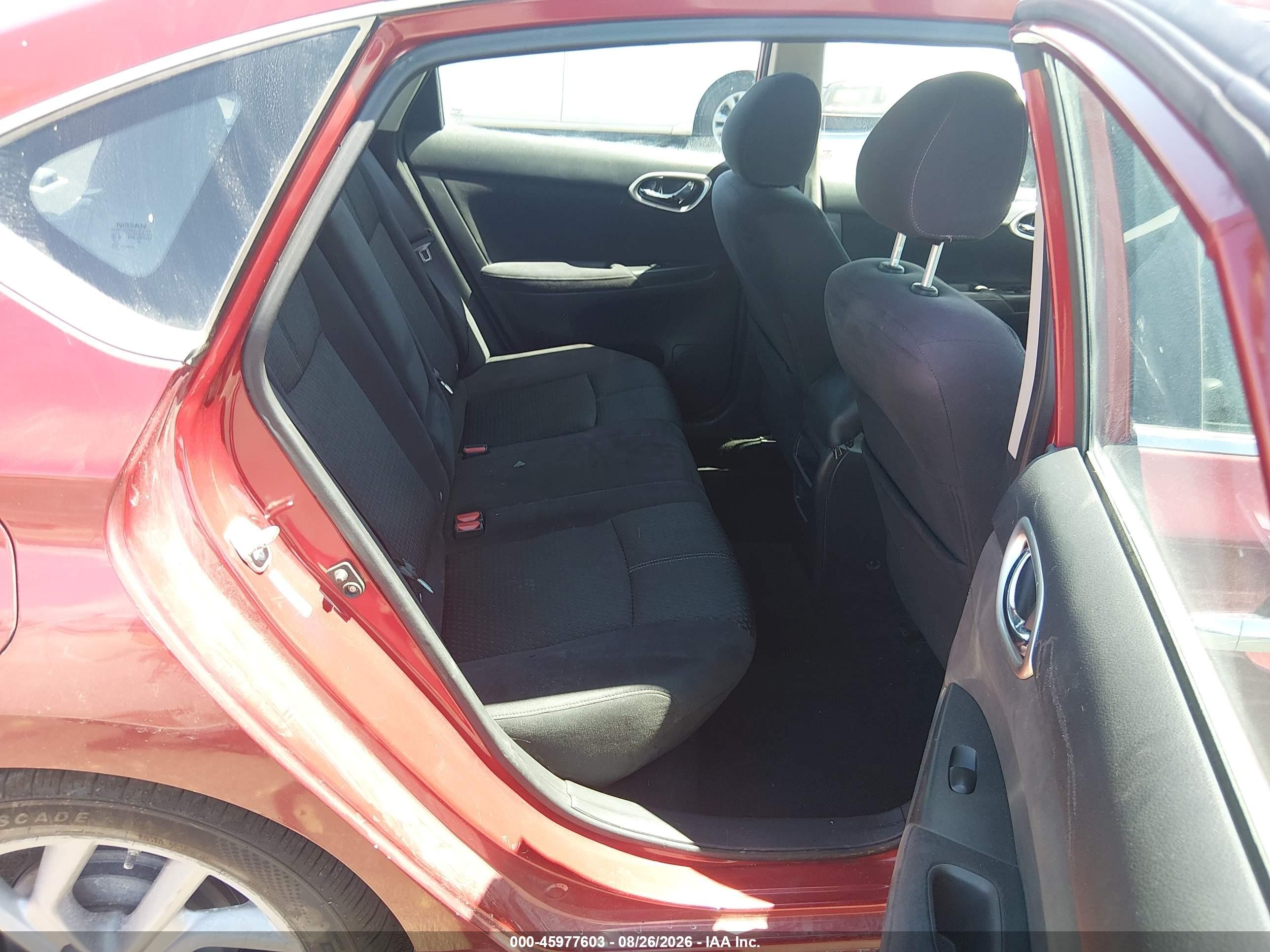 2013 Nissan Sentra Sr Red vin: 3N1AB7AP1DL659963