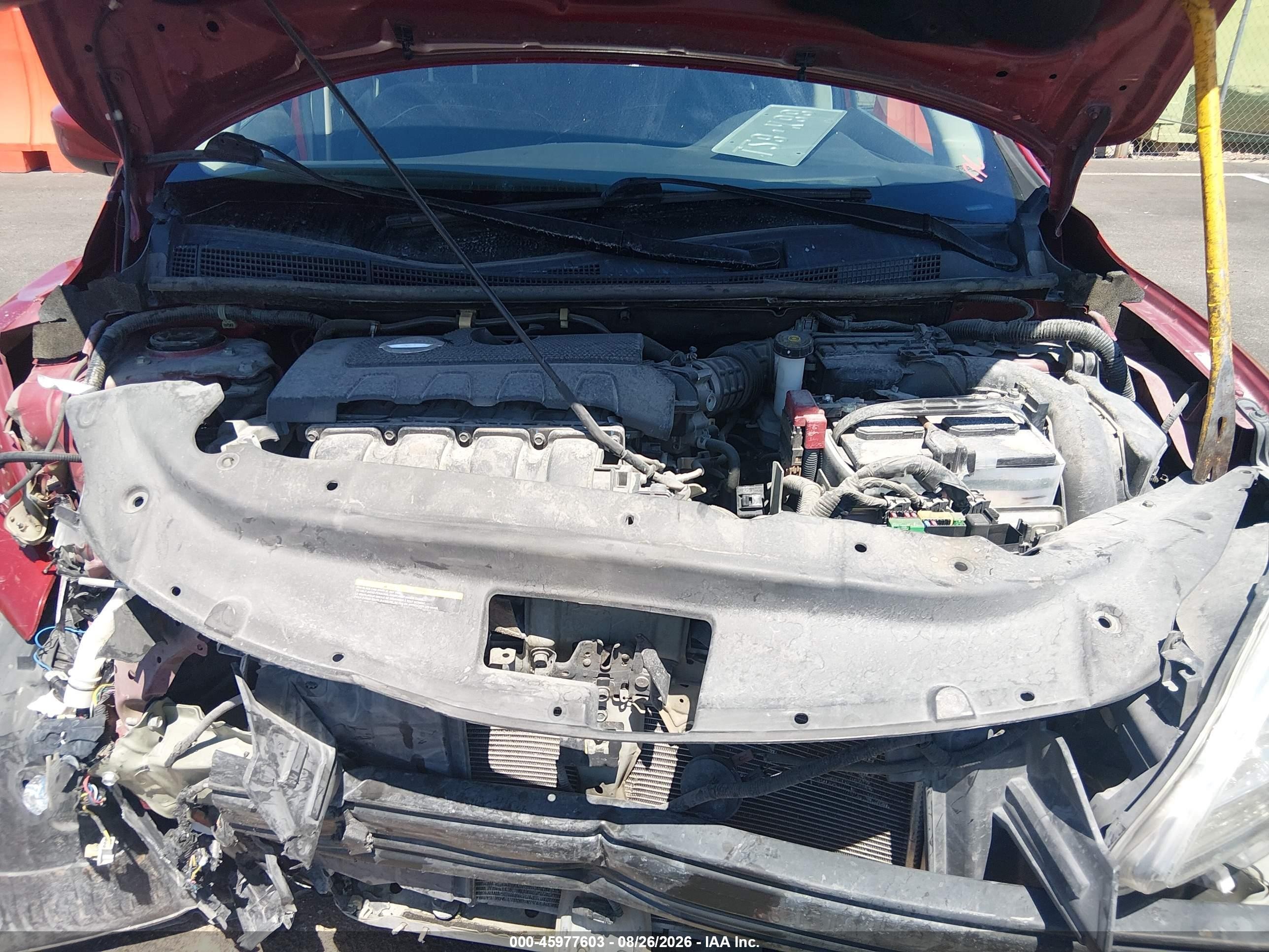 2013 Nissan Sentra Sr Red vin: 3N1AB7AP1DL659963