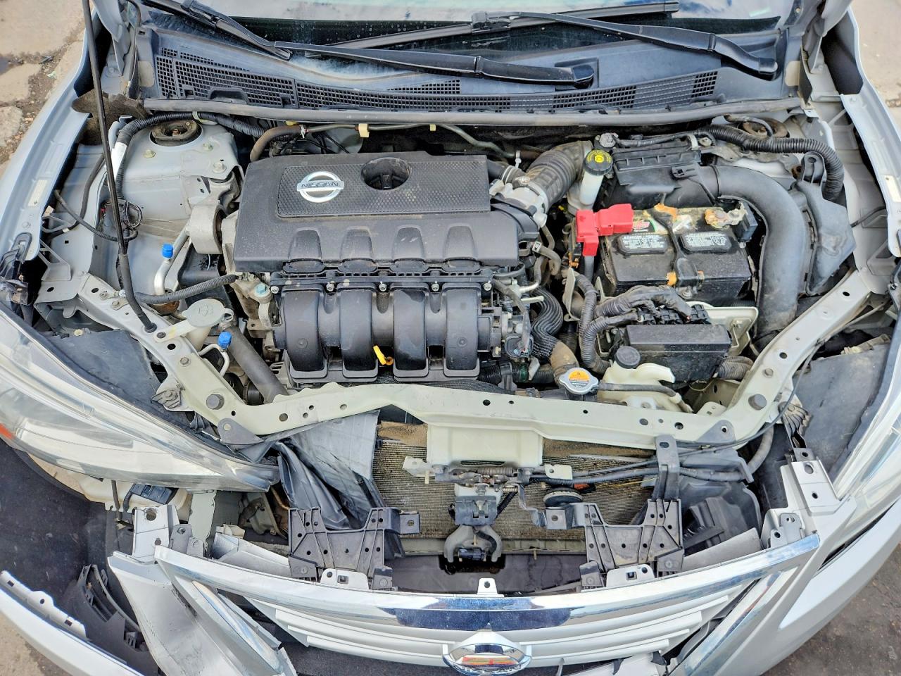 2013 Nissan Sentra S Silver vin: 3N1AB7AP1DL668470