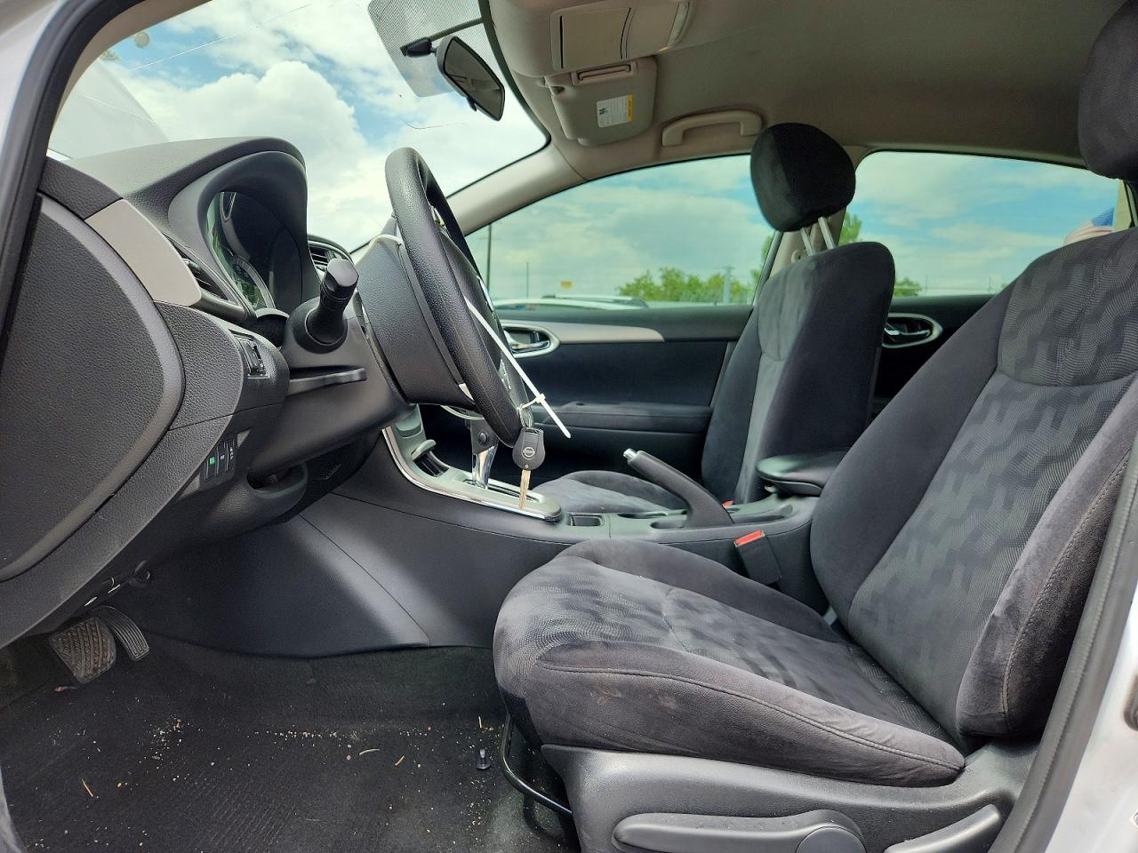 2013 Nissan Sentra S Silver vin: 3N1AB7AP1DL668470