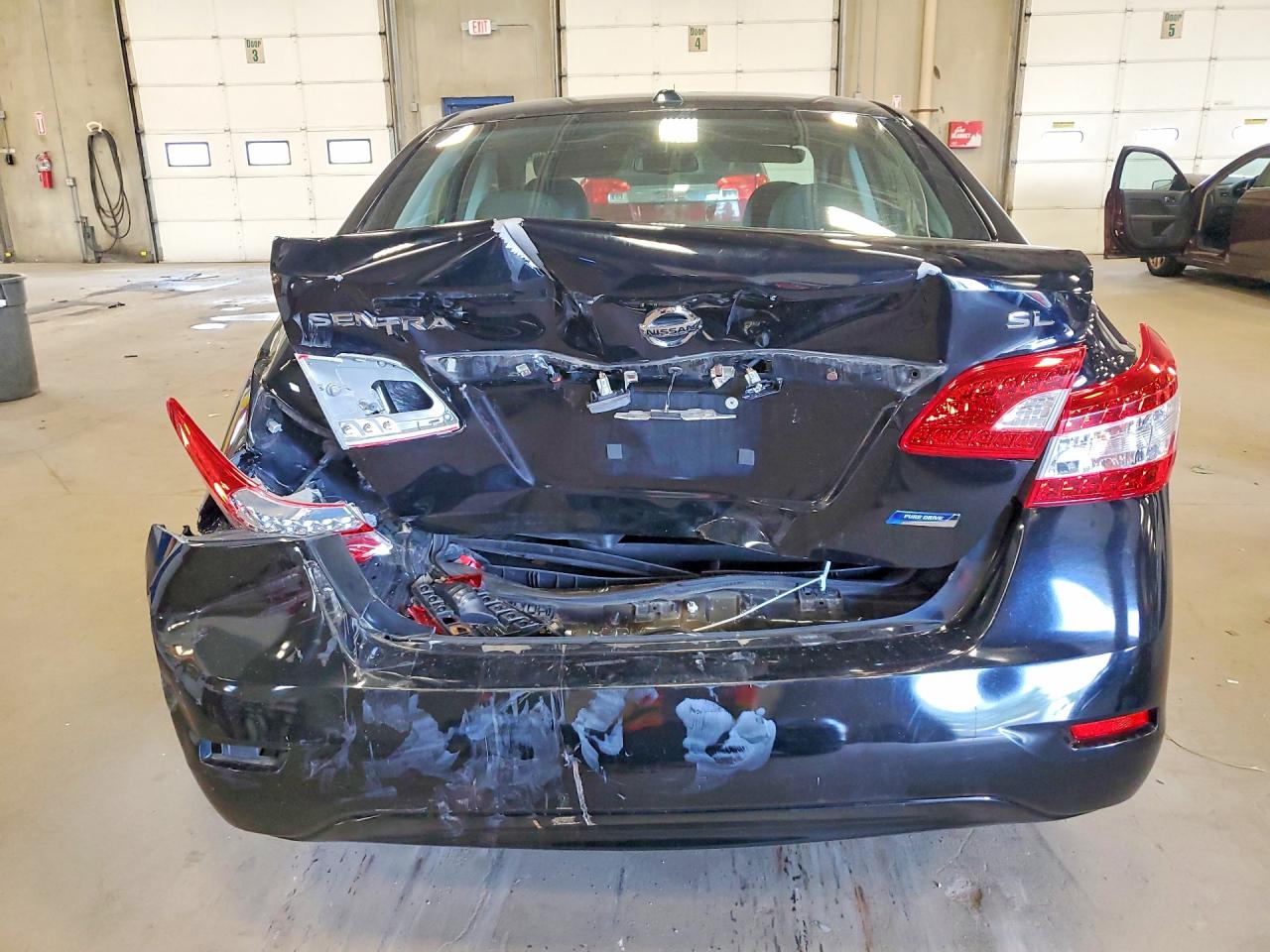 2013 Nissan Sentra S Black vin: 3N1AB7AP1DL691862