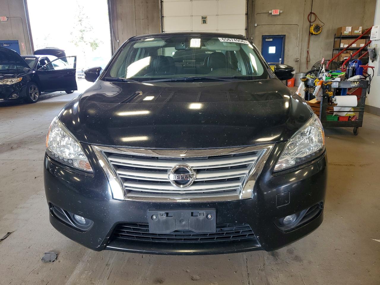 2013 Nissan Sentra S Black vin: 3N1AB7AP1DL691862