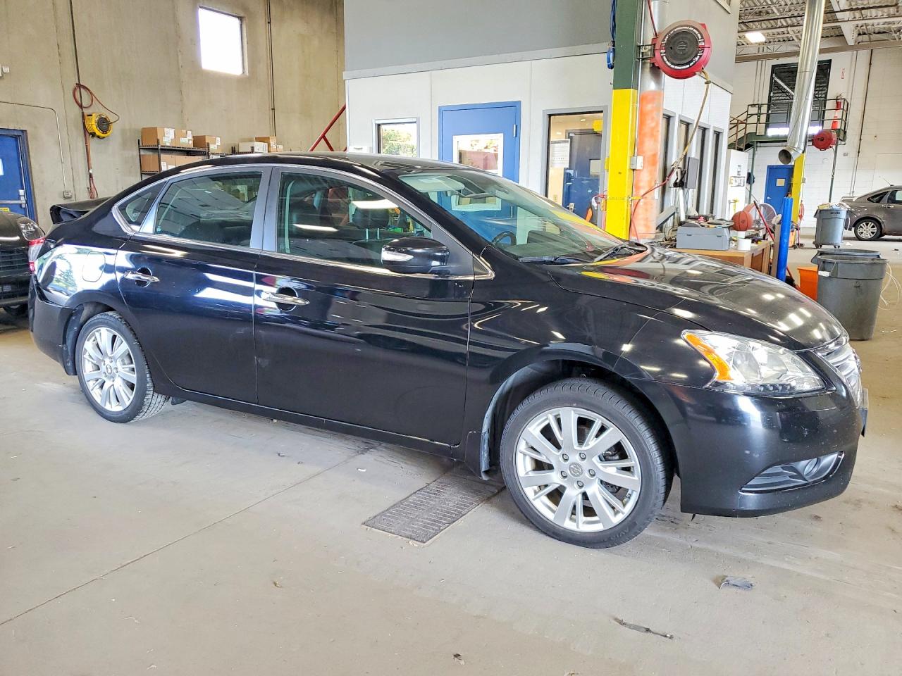2013 Nissan Sentra S Black vin: 3N1AB7AP1DL691862