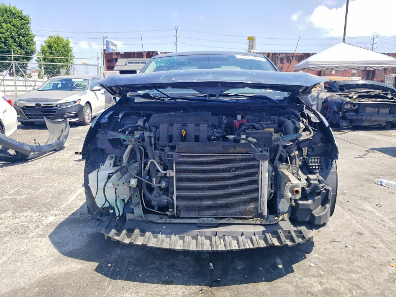 2013 Nissan Sentra S Blue vin: 3N1AB7AP1DL692882