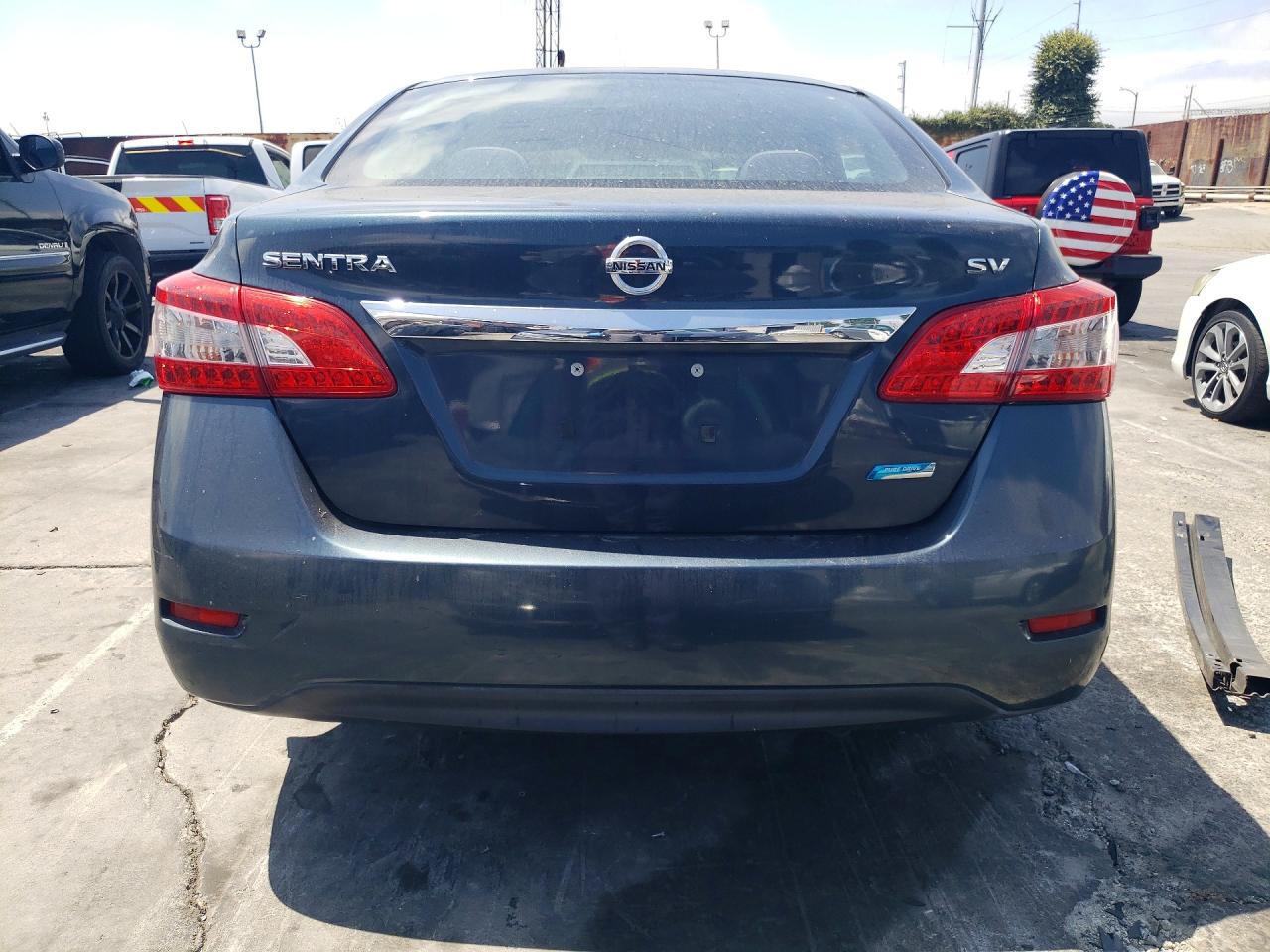 2013 Nissan Sentra S Blue vin: 3N1AB7AP1DL692882