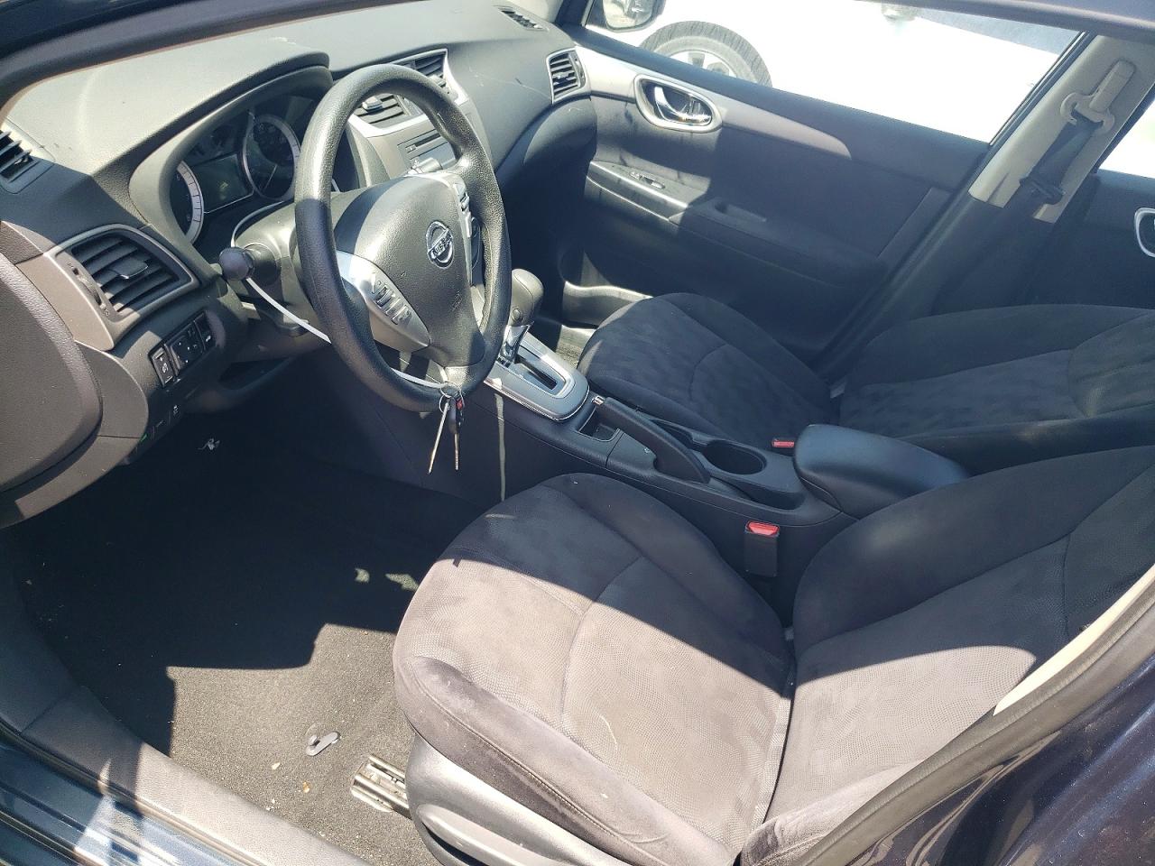 2013 Nissan Sentra S Blue vin: 3N1AB7AP1DL692882