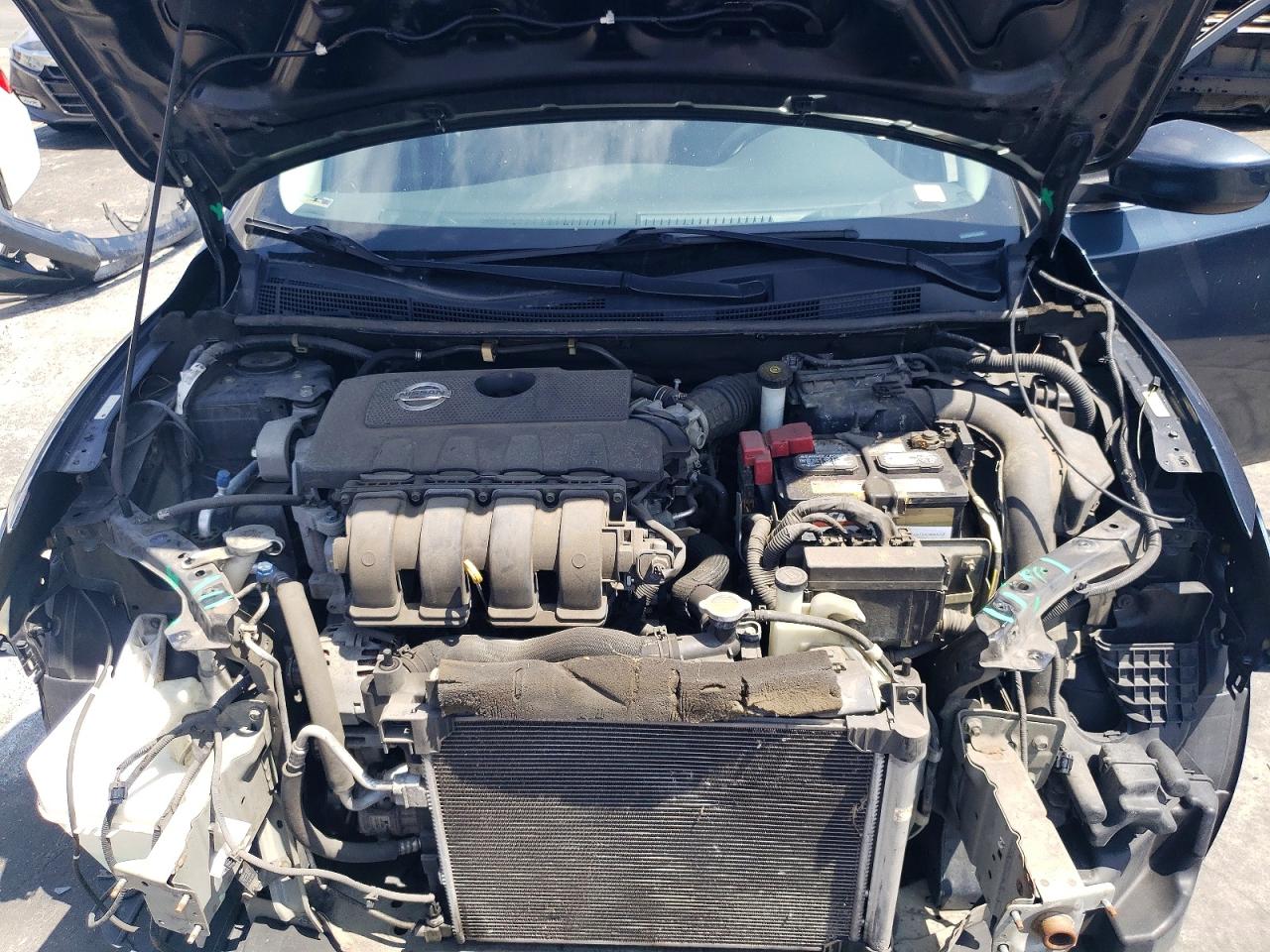 2013 Nissan Sentra S Blue vin: 3N1AB7AP1DL692882