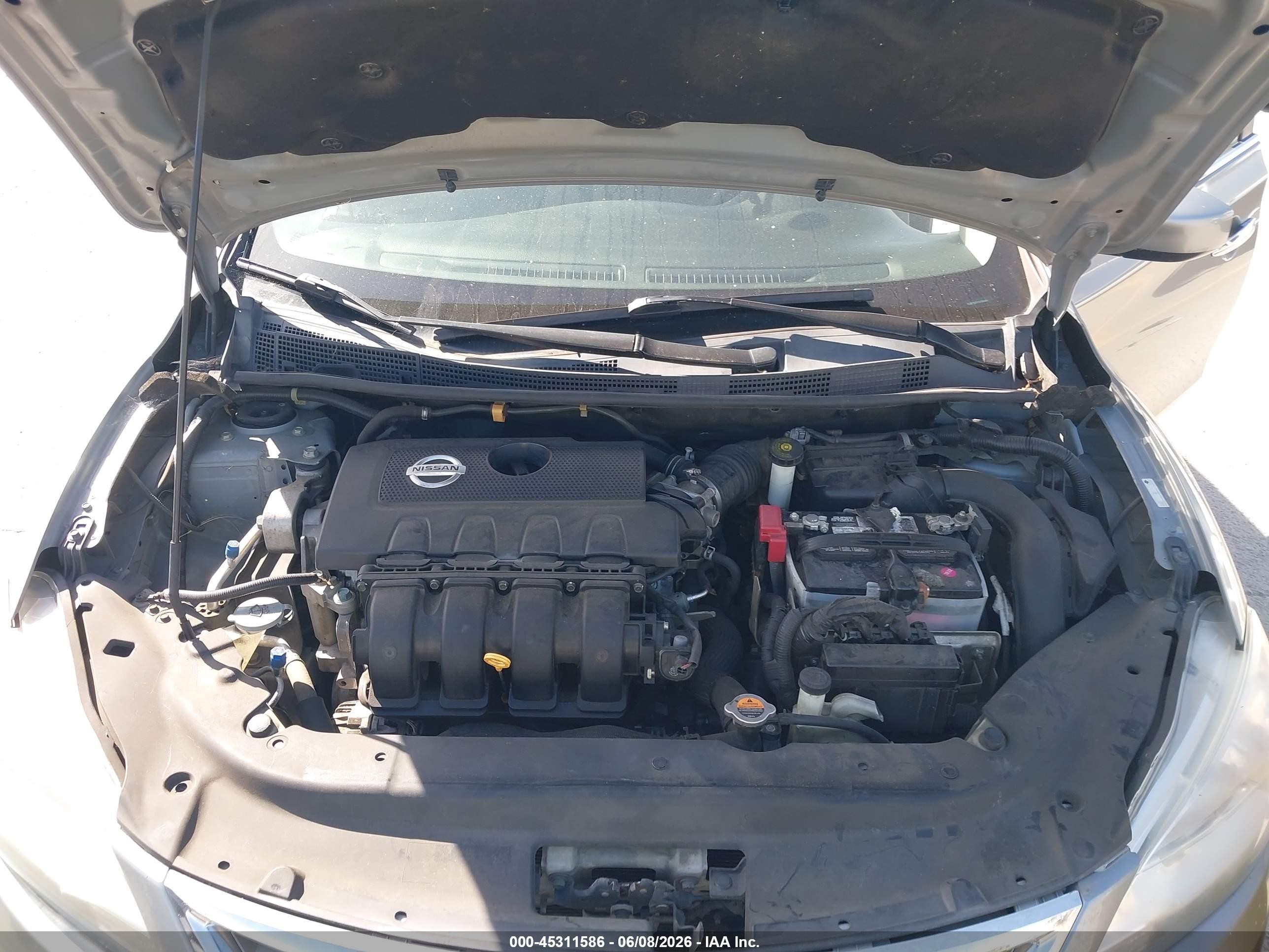 2013 Nissan Sentra Sv Gray vin: 3N1AB7AP1DL699959