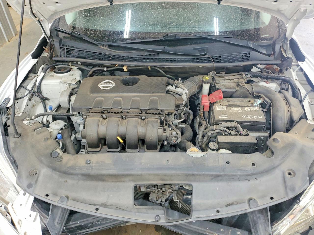 2013 Nissan Sentra S White vin: 3N1AB7AP1DL710636