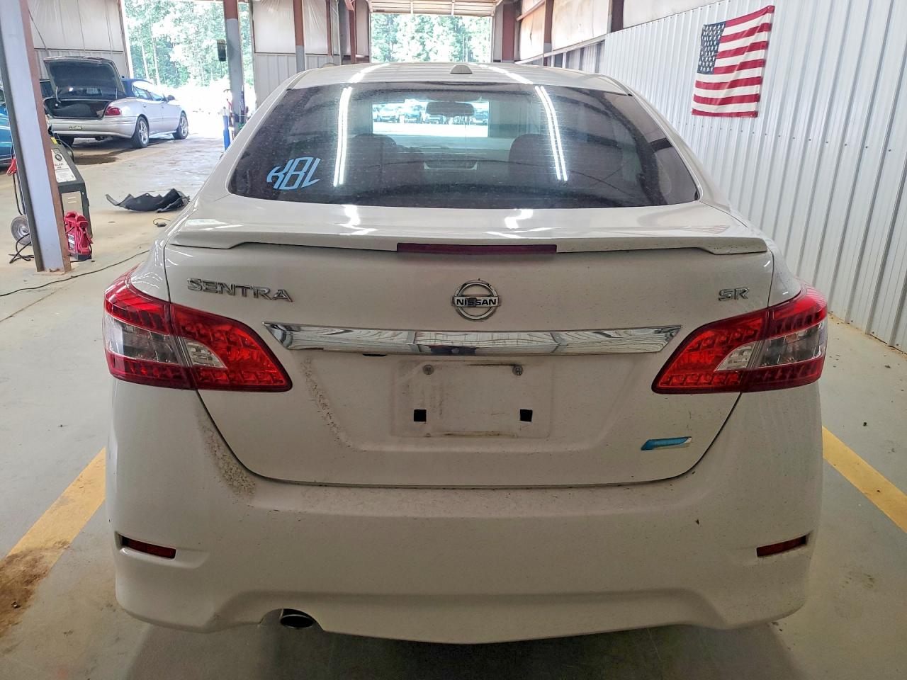 2013 Nissan Sentra S White vin: 3N1AB7AP1DL710636