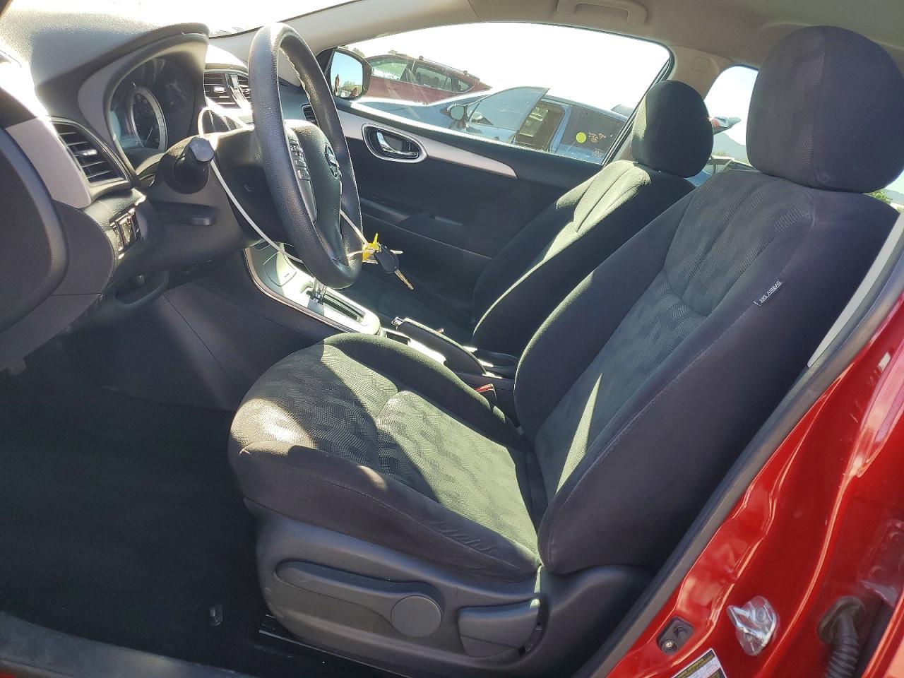2013 Nissan Sentra S Red vin: 3N1AB7AP1DL714976