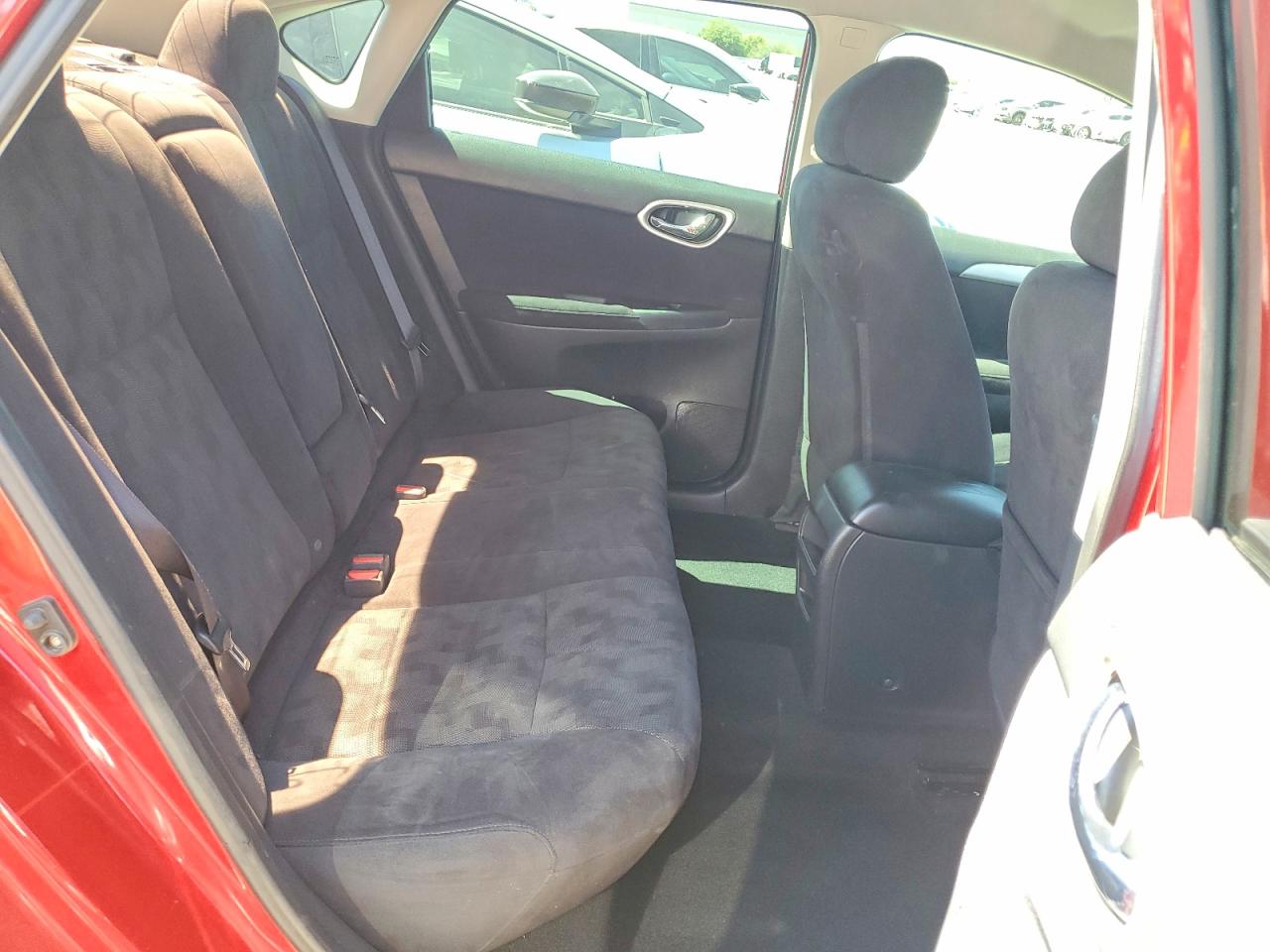 2013 Nissan Sentra S Red vin: 3N1AB7AP1DL714976