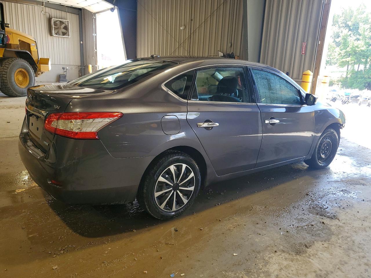 2013 Nissan Sentra S Gray vin: 3N1AB7AP1DL725055