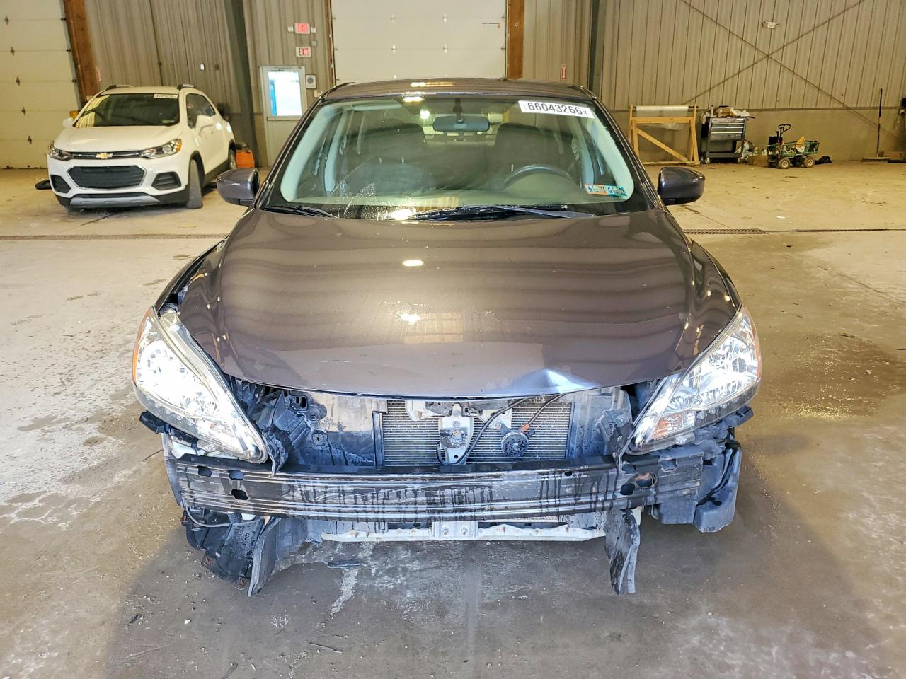 2013 Nissan Sentra S Gray vin: 3N1AB7AP1DL725055