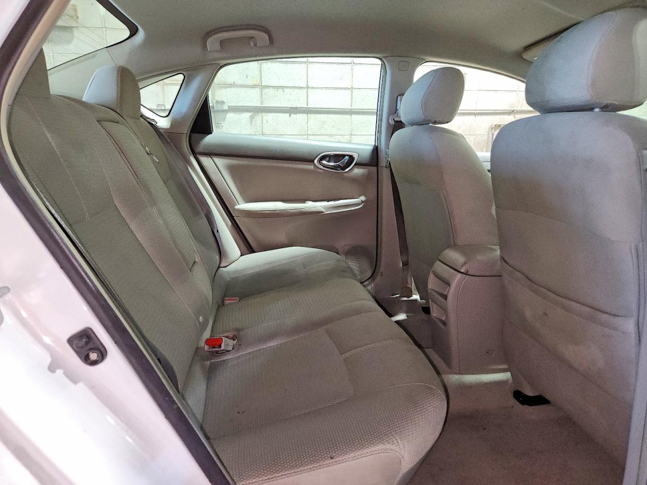 2013 Nissan Sentra S Белый vin: 3N1AB7AP1DL727324