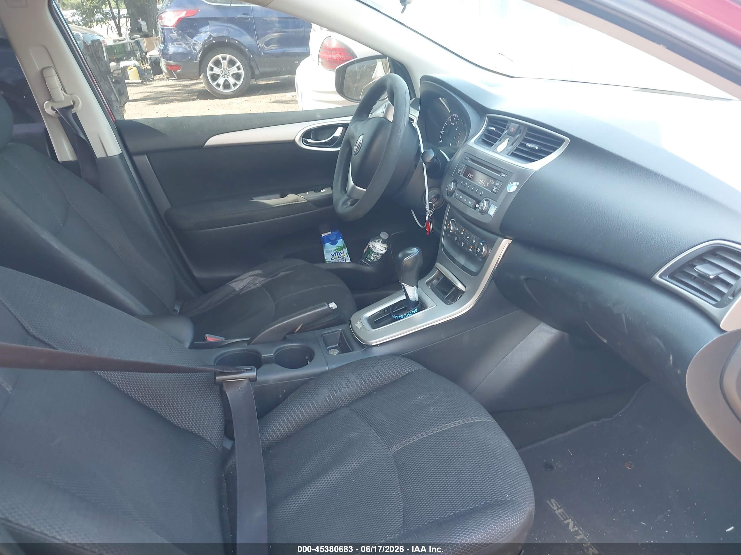 2013 Nissan Sentra S Maroon vin: 3N1AB7AP1DL731261