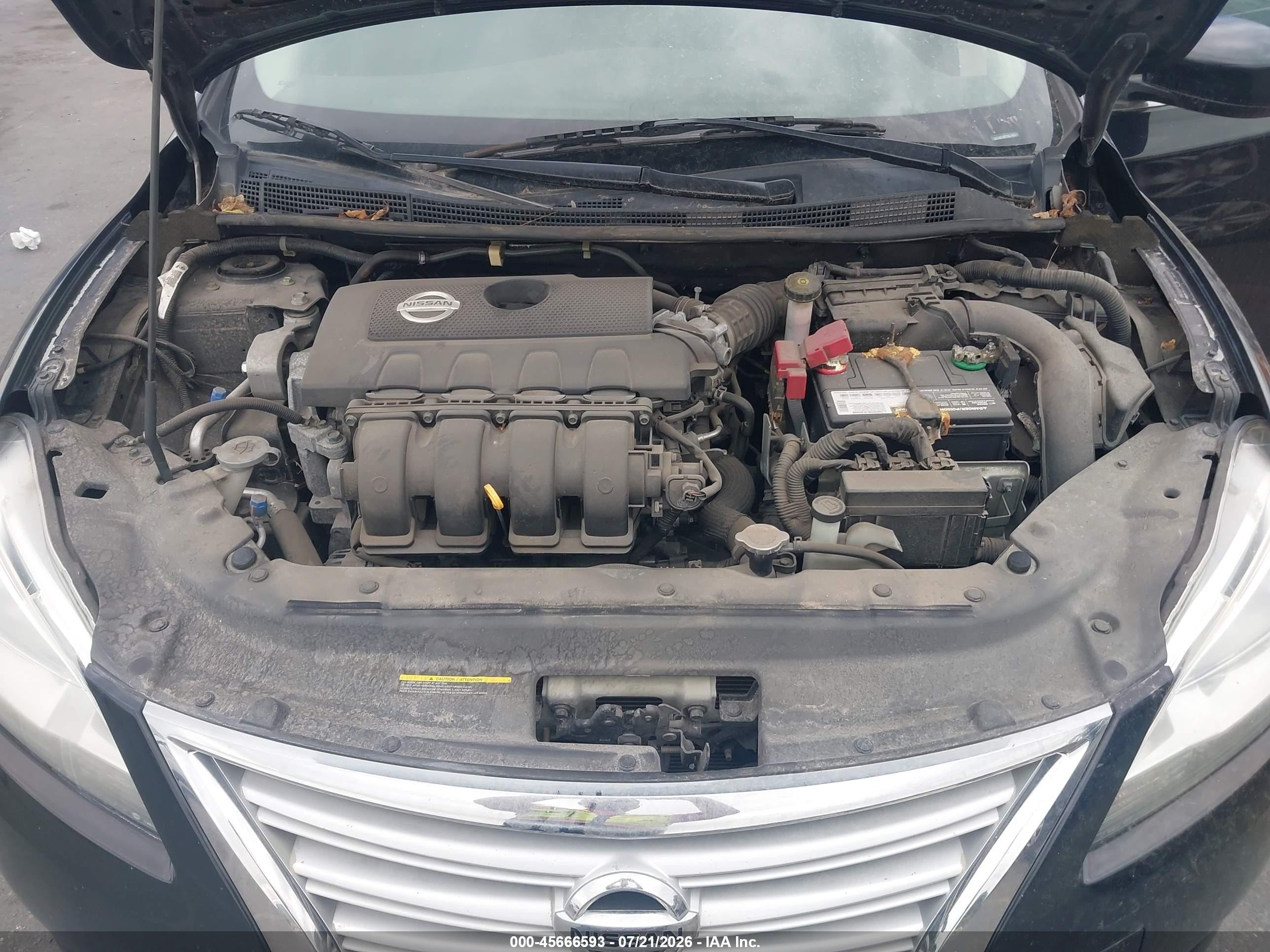 2013 Nissan Sentra S Black vin: 3N1AB7AP1DL742874