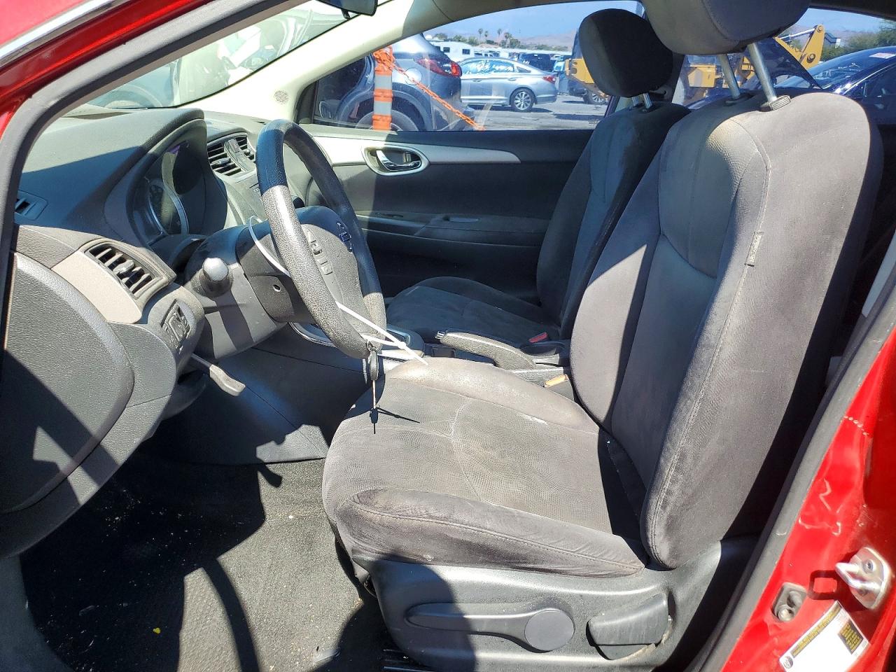 2013 Nissan Sentra S Red vin: 3N1AB7AP1DL779827