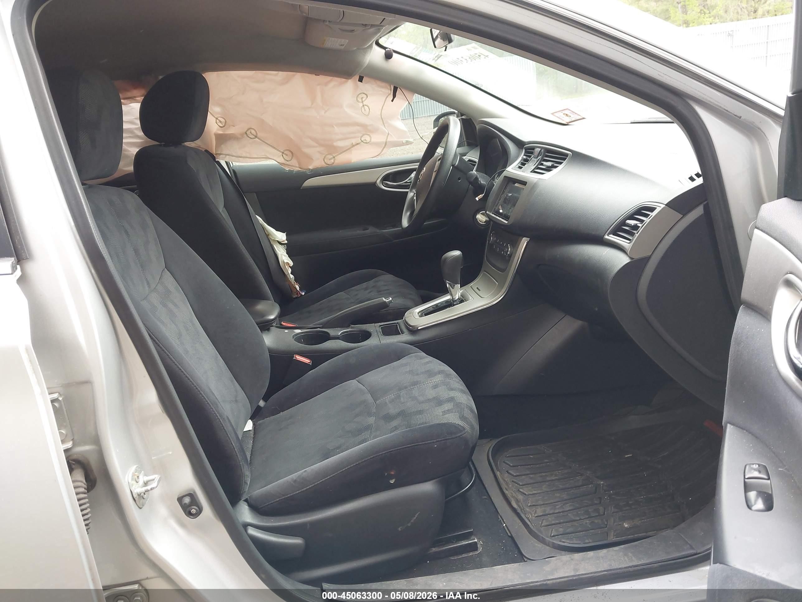 2013 Nissan Sentra Sv Белый vin: 3N1AB7AP1DL787541