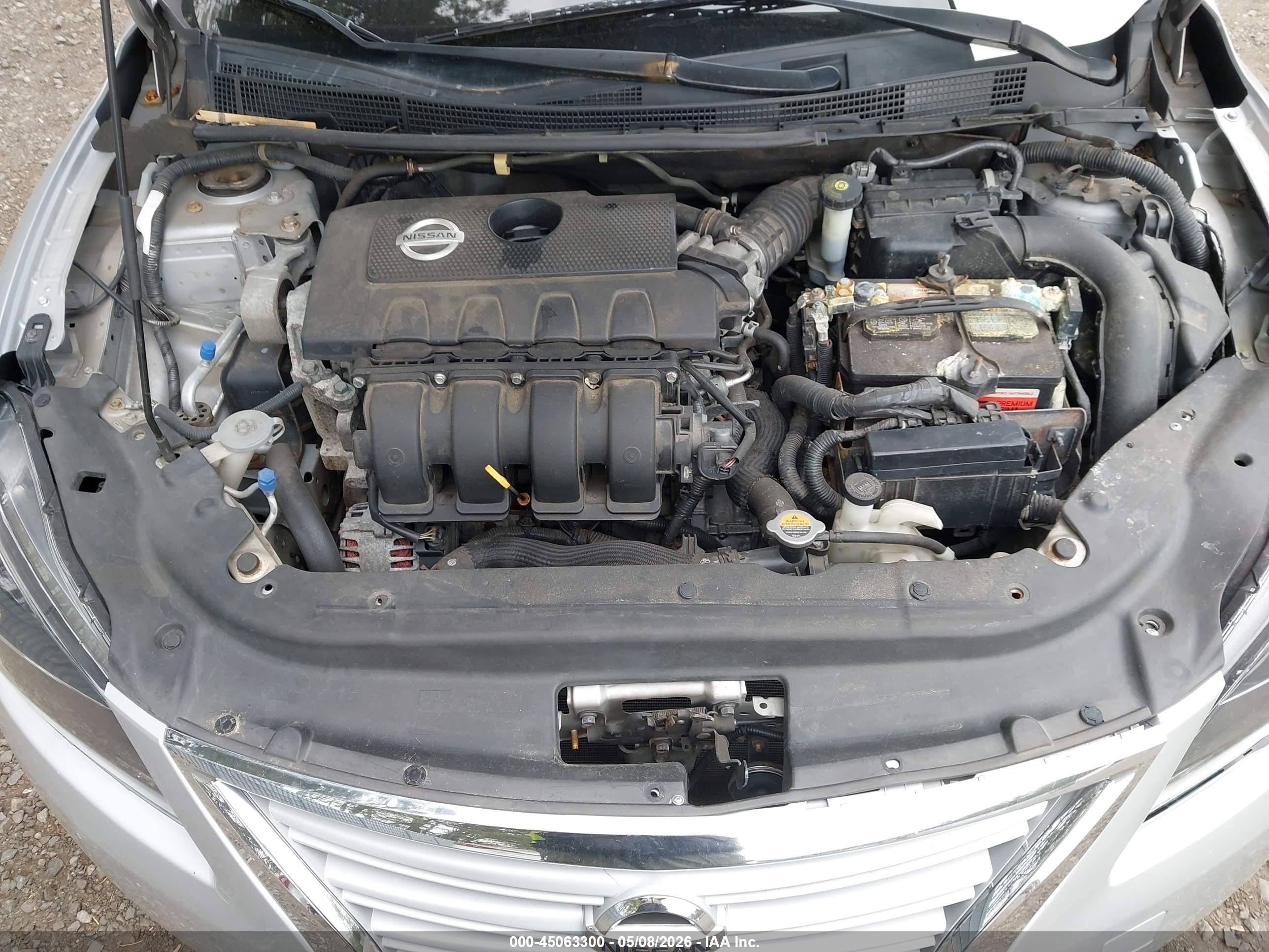 2013 Nissan Sentra Sv Белый vin: 3N1AB7AP1DL787541