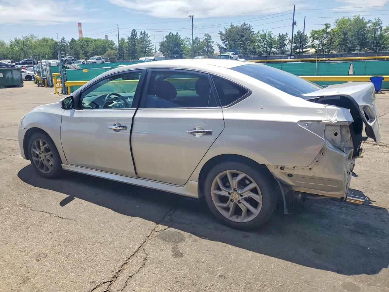 2013 Nissan Sentra S Silver vin: 3N1AB7AP1DL789905