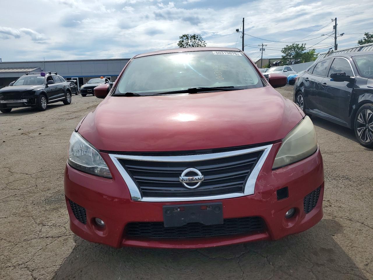 2014 Nissan Sentra Sr Red vin: 3N1AB7AP1EL626995