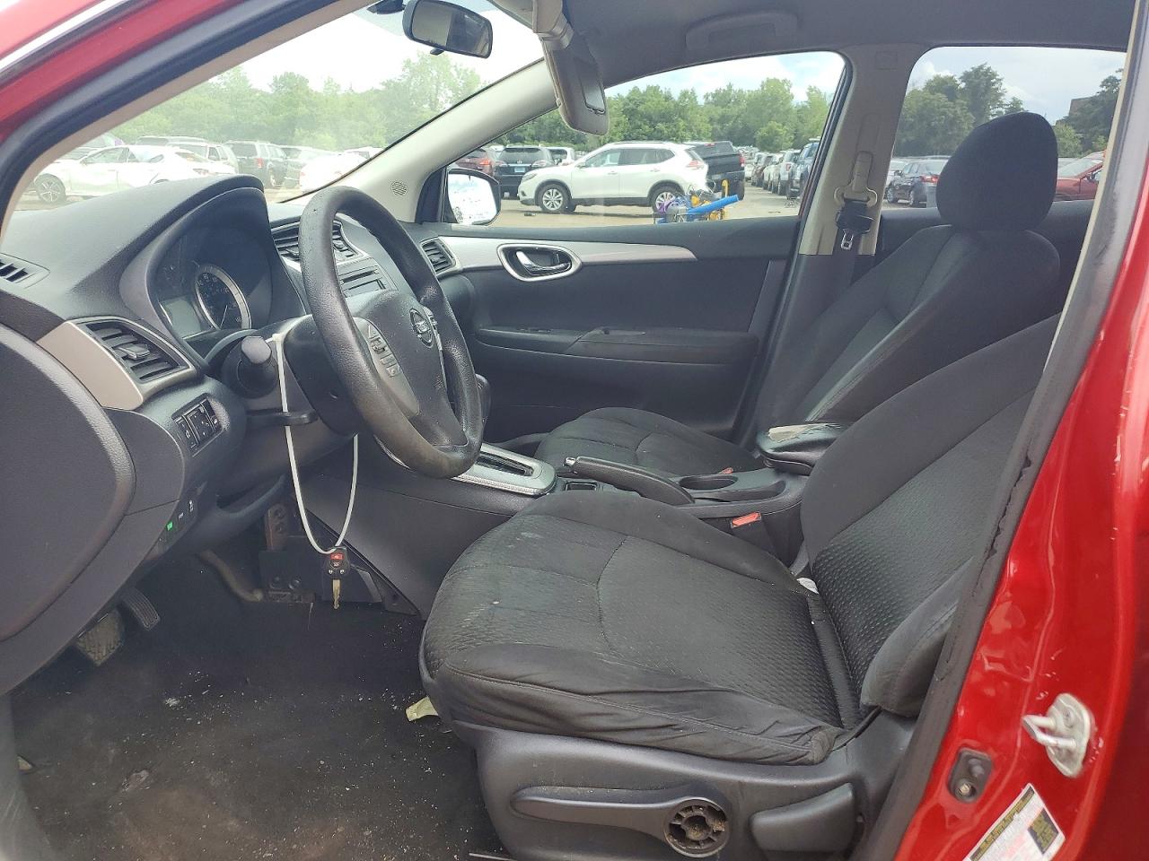 2014 Nissan Sentra Sr Red vin: 3N1AB7AP1EL626995
