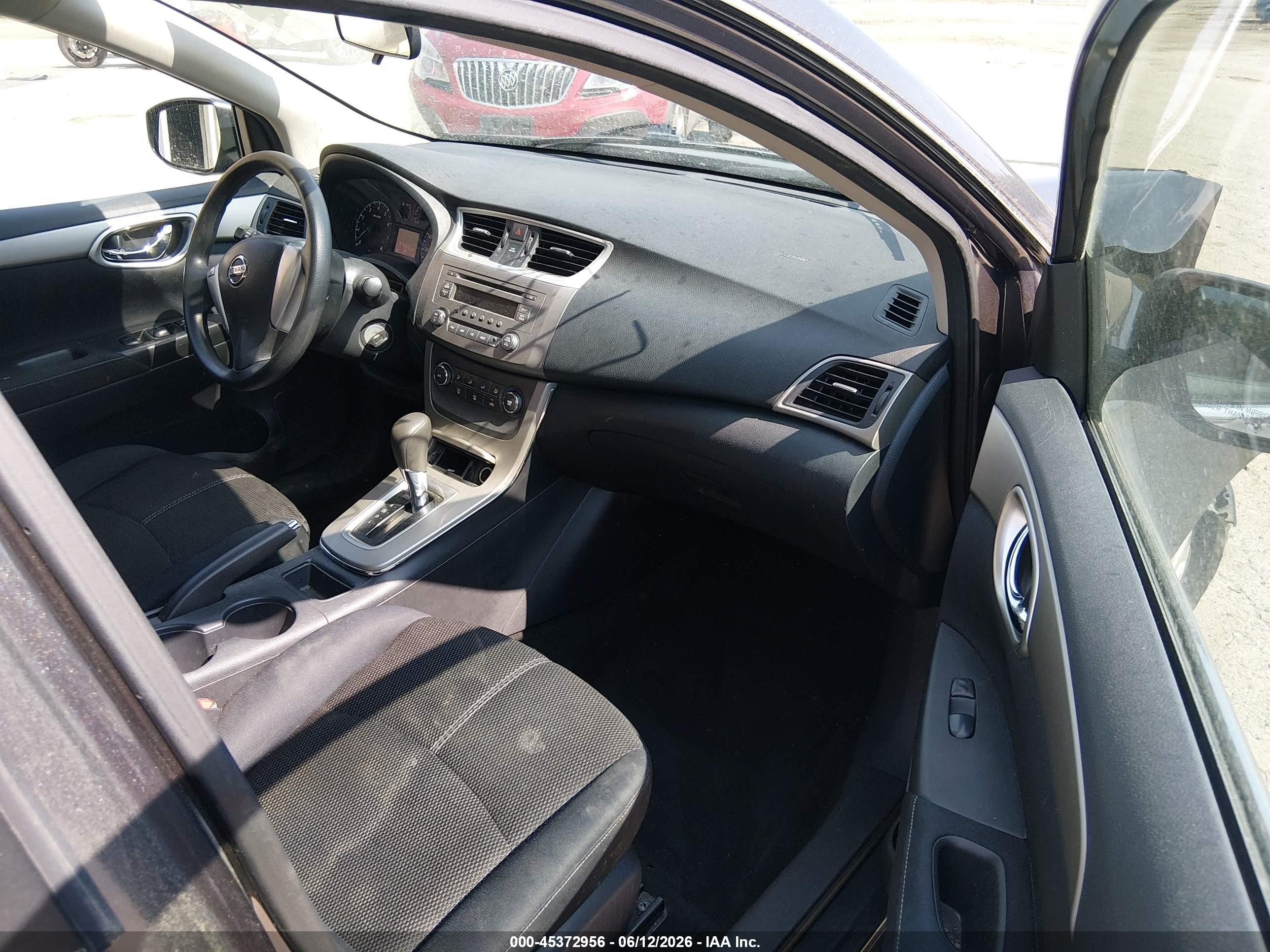 2014 Nissan Sentra S Gray vin: 3N1AB7AP1EL628018