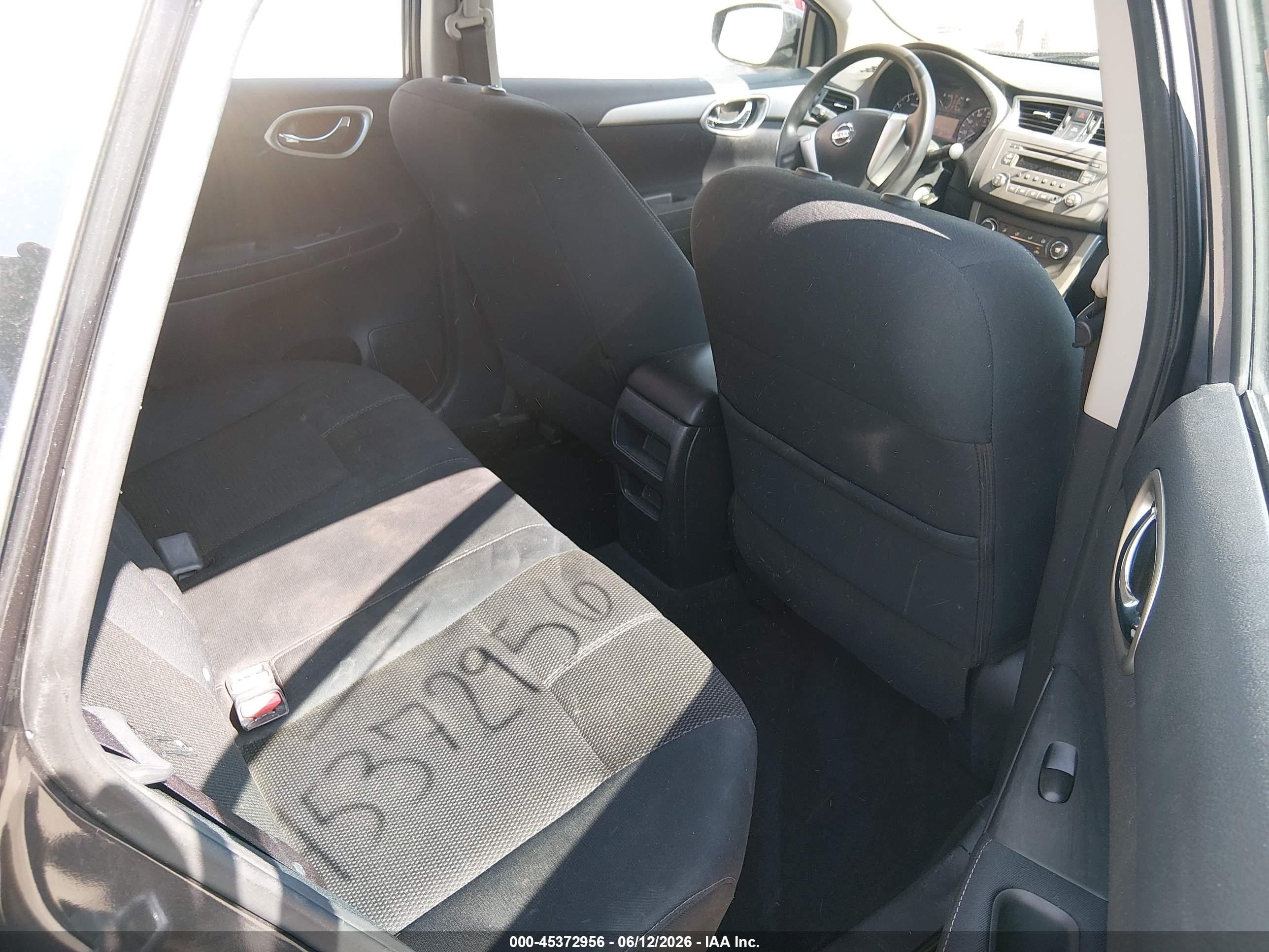 2014 Nissan Sentra S Gray vin: 3N1AB7AP1EL628018
