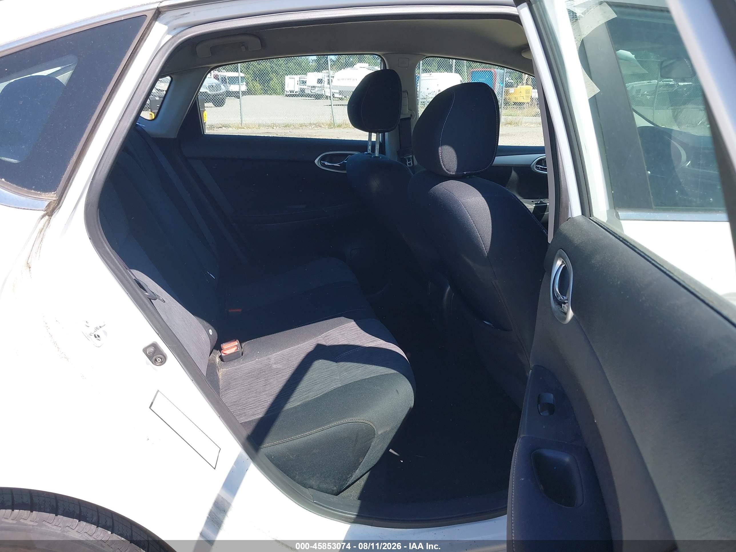 2014 Nissan Sentra Fe+ S/fe+ Sv/s/sl/sr/sv Белый vin: 3N1AB7AP1EL630612