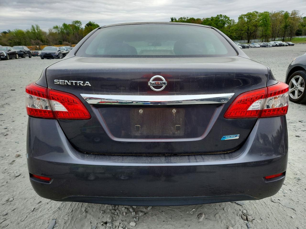 2014 Nissan Sentra S Charcoal vin: 3N1AB7AP1EL642632