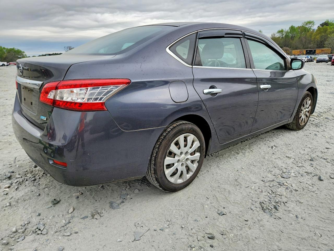 2014 Nissan Sentra S Charcoal vin: 3N1AB7AP1EL642632