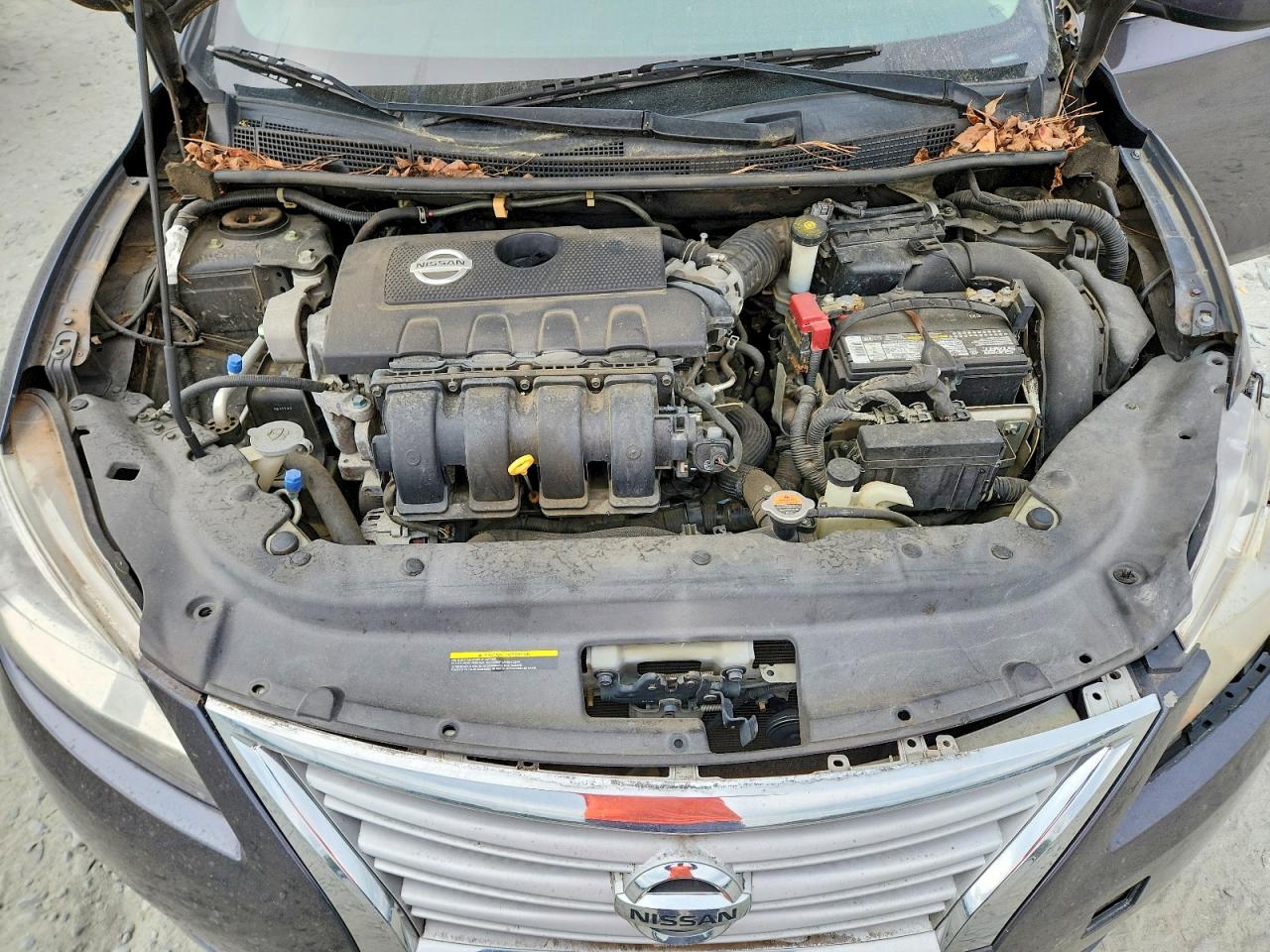 2014 Nissan Sentra S Charcoal vin: 3N1AB7AP1EL642632