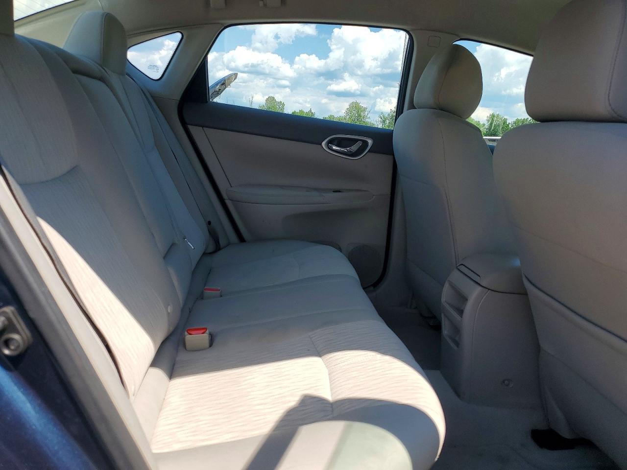 2014 Nissan Sentra Sv Blue vin: 3N1AB7AP1EL642663