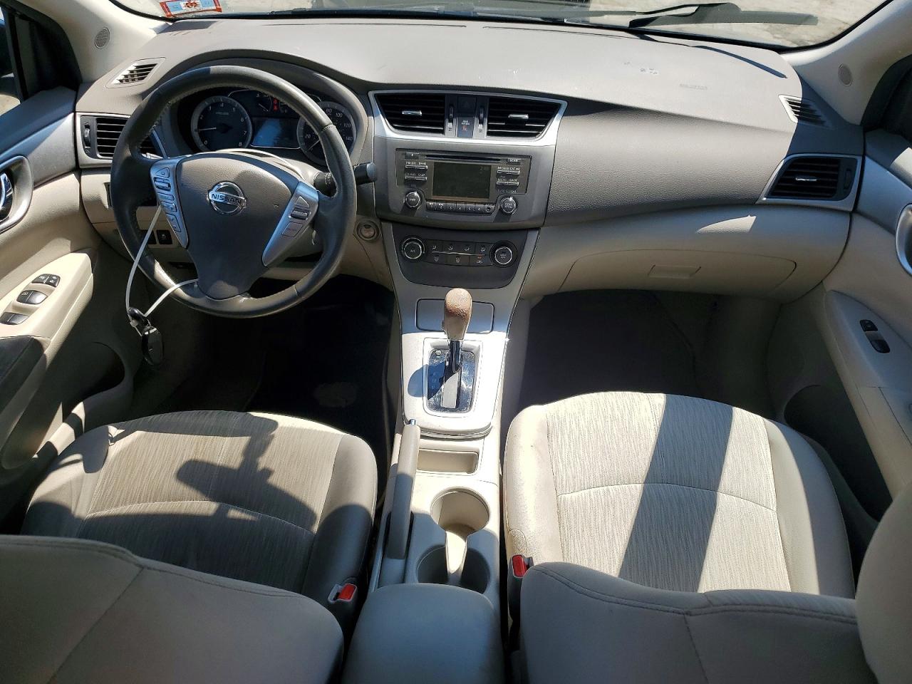 2014 Nissan Sentra Sv Blue vin: 3N1AB7AP1EL642663