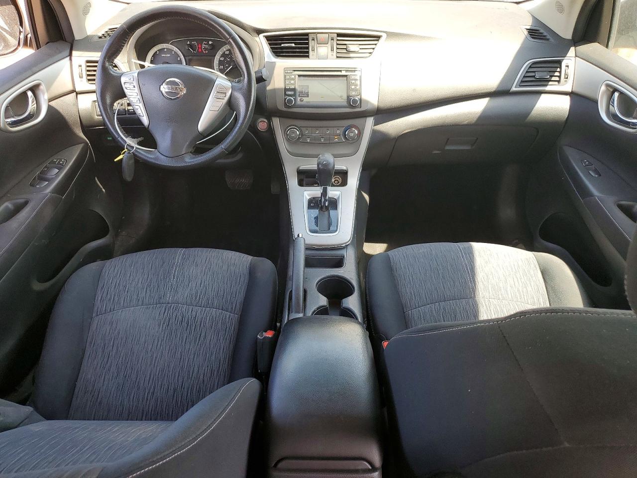 2014 Nissan Sentra Sv Blue vin: 3N1AB7AP1EL659947