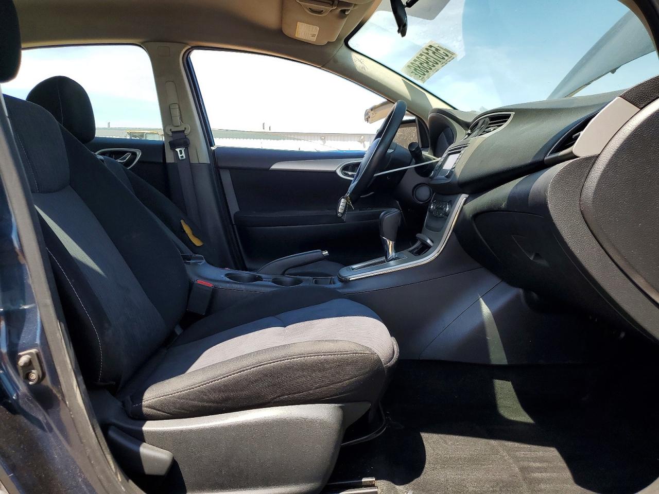 2014 Nissan Sentra Sv Blue vin: 3N1AB7AP1EL659947