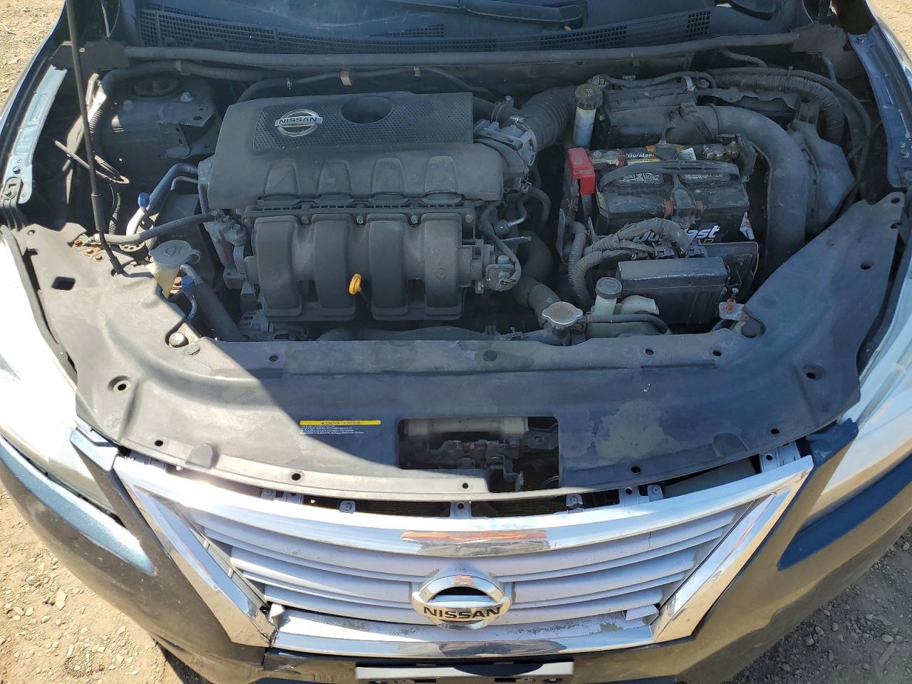 2014 Nissan Sentra Sv Blue vin: 3N1AB7AP1EL659947
