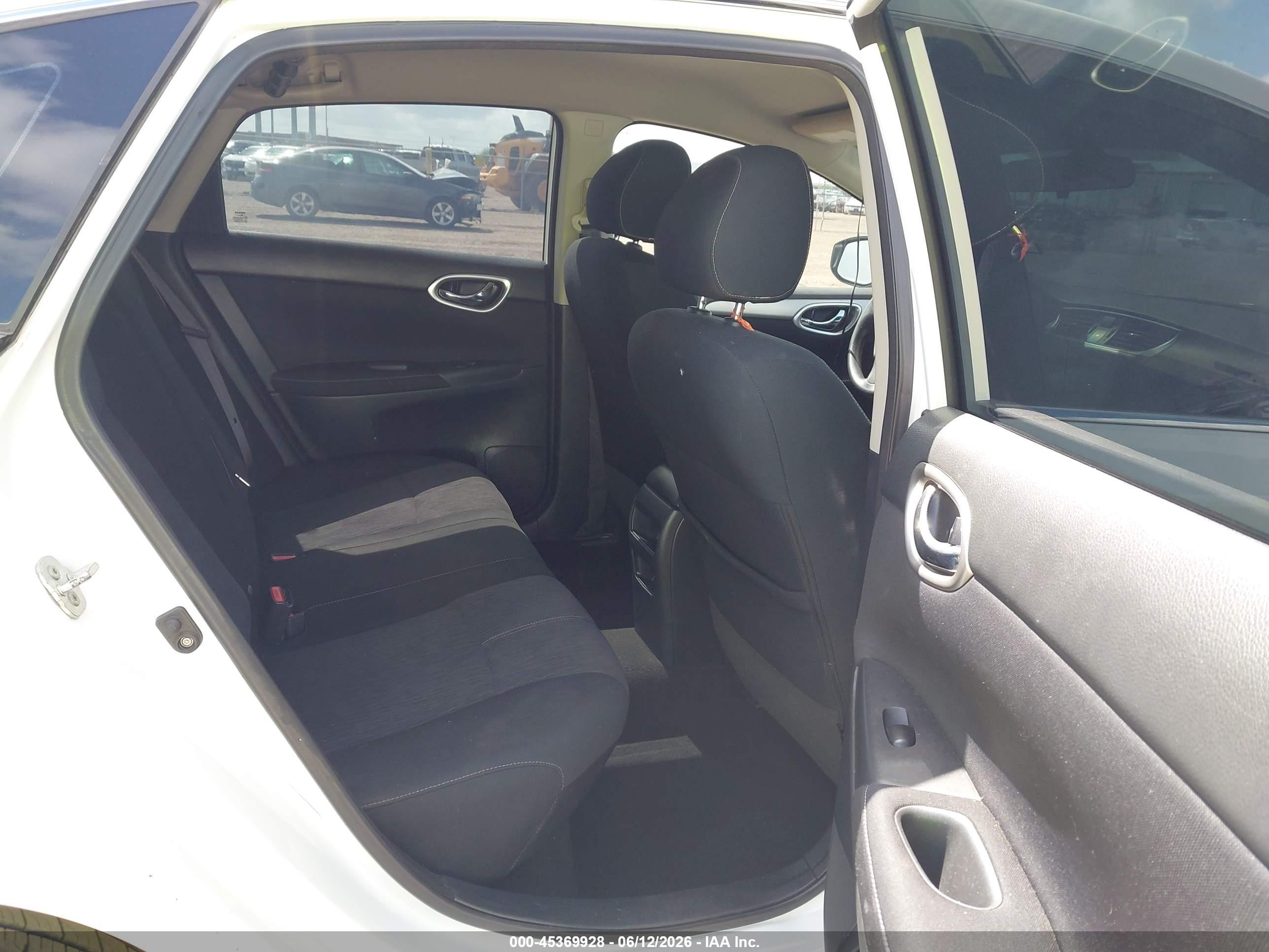 2014 Nissan Sentra Sv White vin: 3N1AB7AP1EL665392