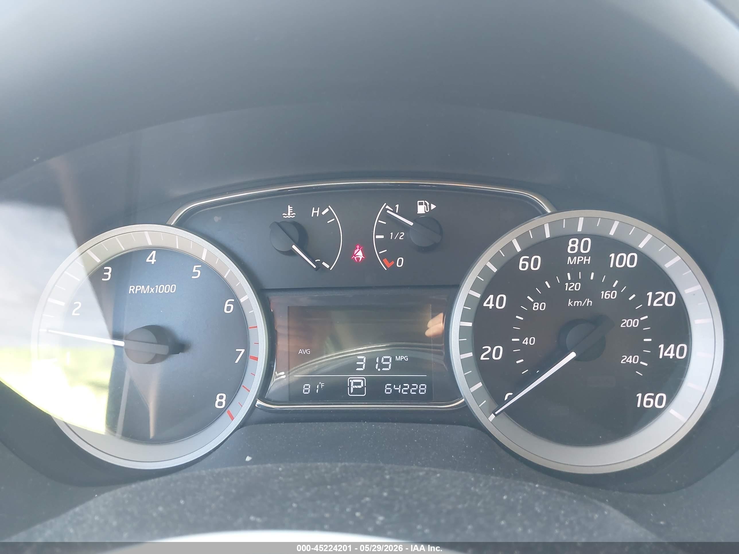 2014 Nissan Sentra Sv Gray vin: 3N1AB7AP1EL668308