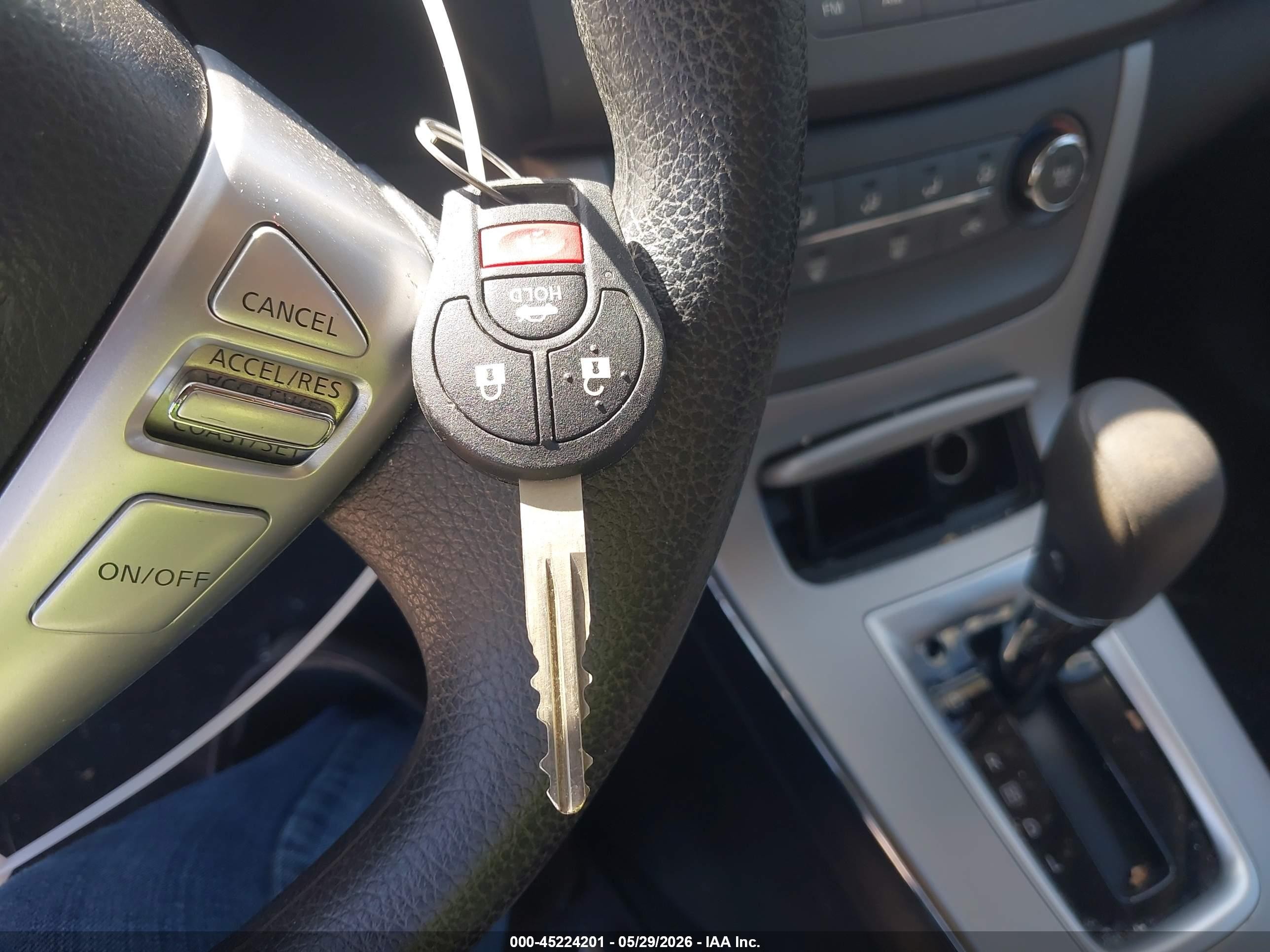 2014 Nissan Sentra Sv Gray vin: 3N1AB7AP1EL668308