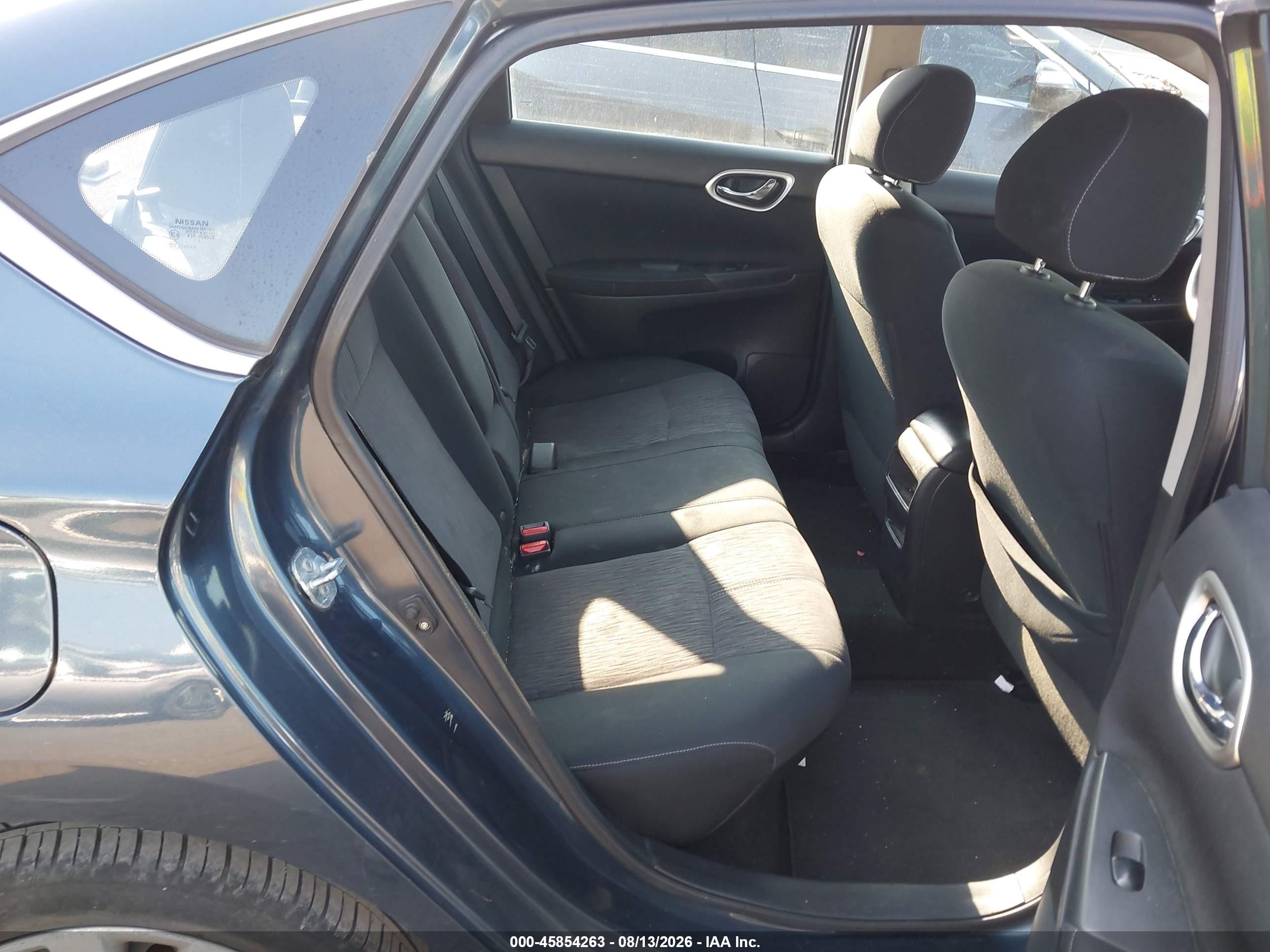 2014 Nissan Sentra Fe+ S/fe+ Sv/s/sl/sr/sv Light Blue vin: 3N1AB7AP1EL669572